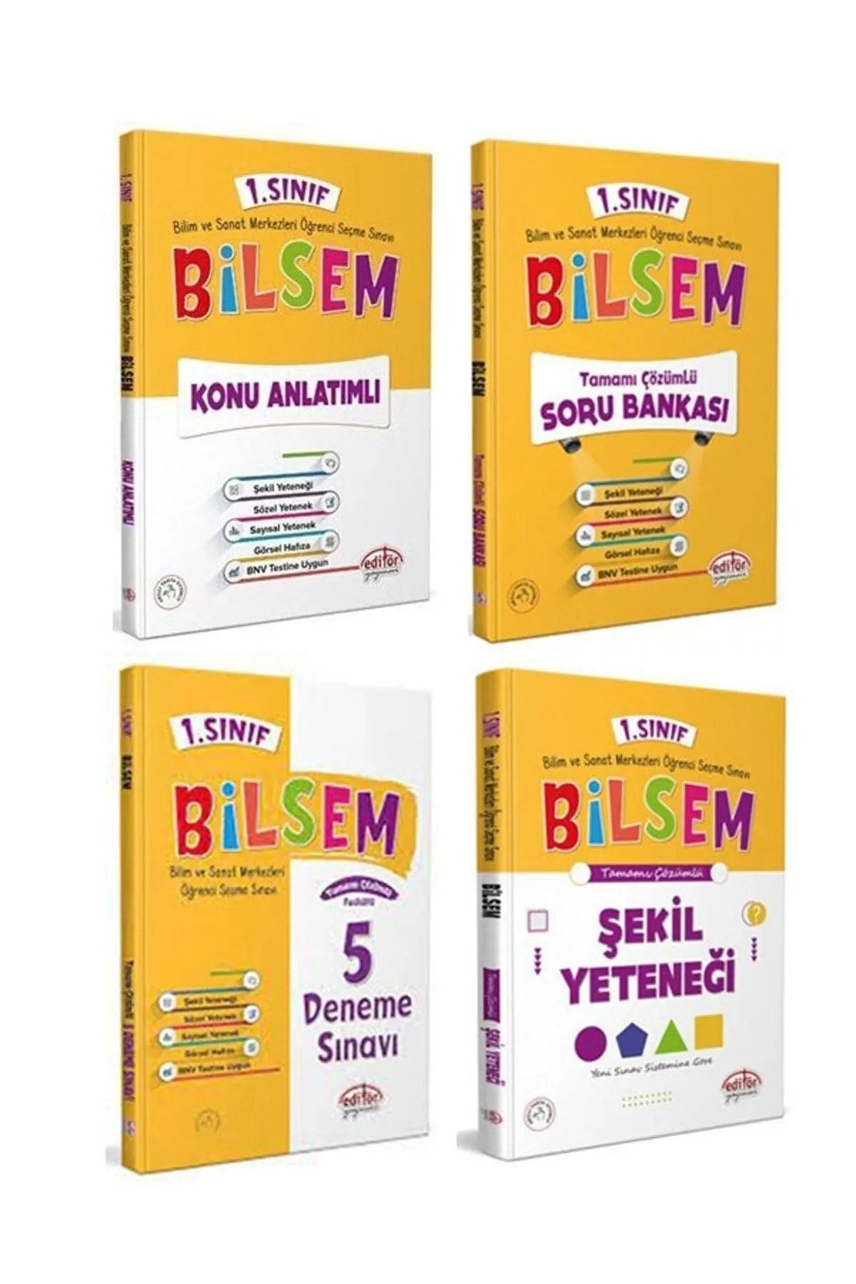 1.sınıf Bilsem Hazırlık Seti 2023