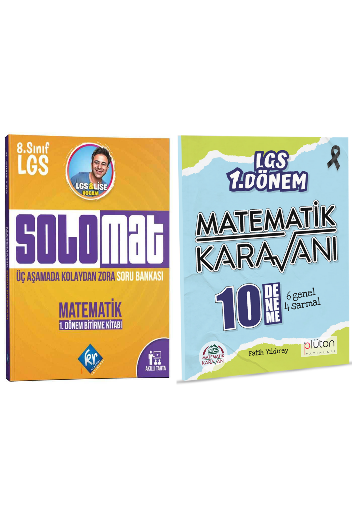 2023 LGS 1.Dönem Solomat Matematik Kolaydan Zora Soru Bankası ve Matematik Karavanı LGS 10 Deneme