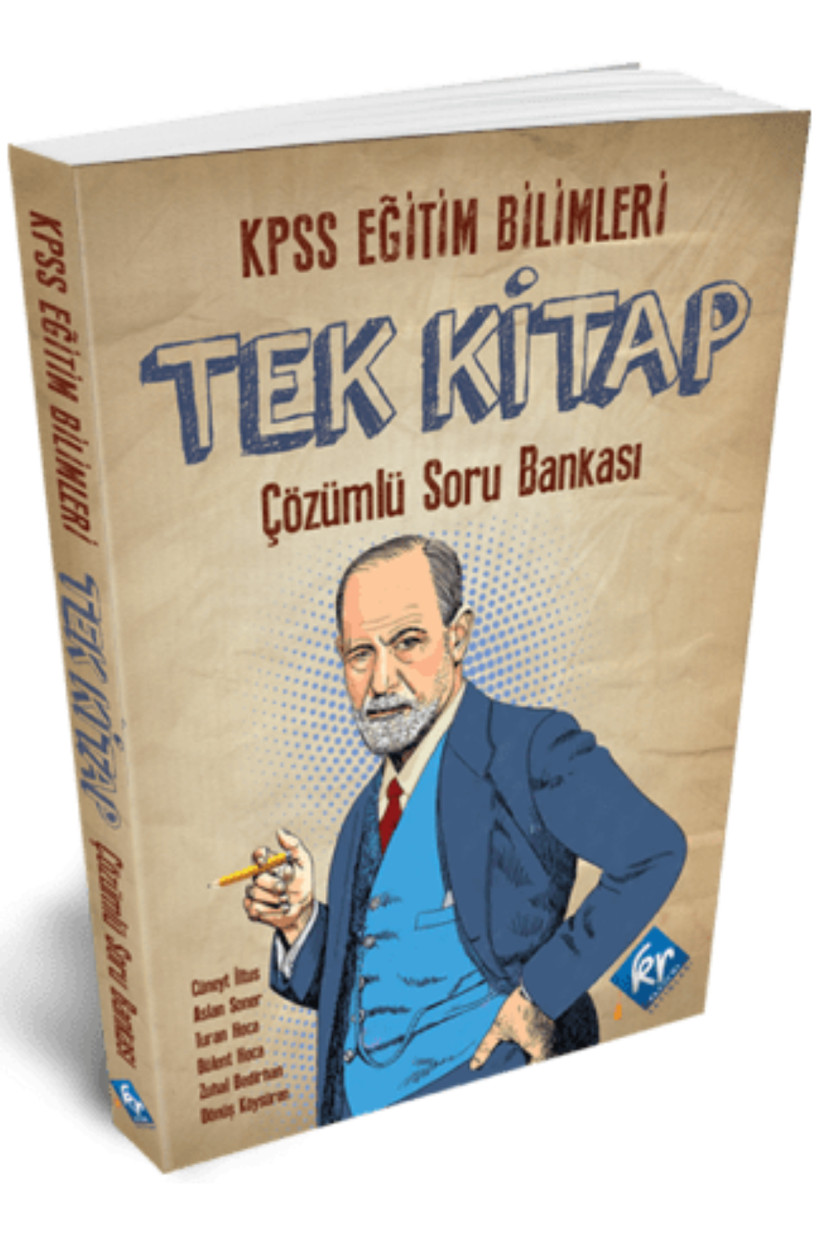 KPSS Eğitim Bilimleri Tek Kitap Çözümlü Soru Bankası KR Akademi Yayınları