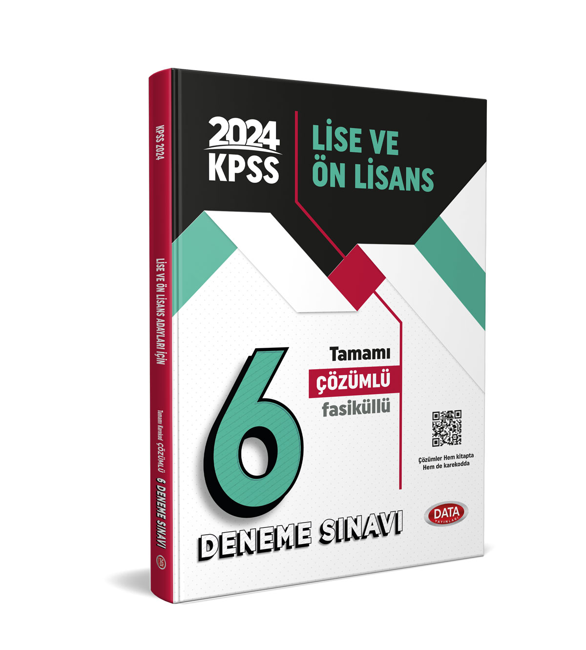2024 KPSS Lise ve Ön Lisans Tamamı Çözümlü 6 Fasikül Deneme Sınavı Data Yayınları