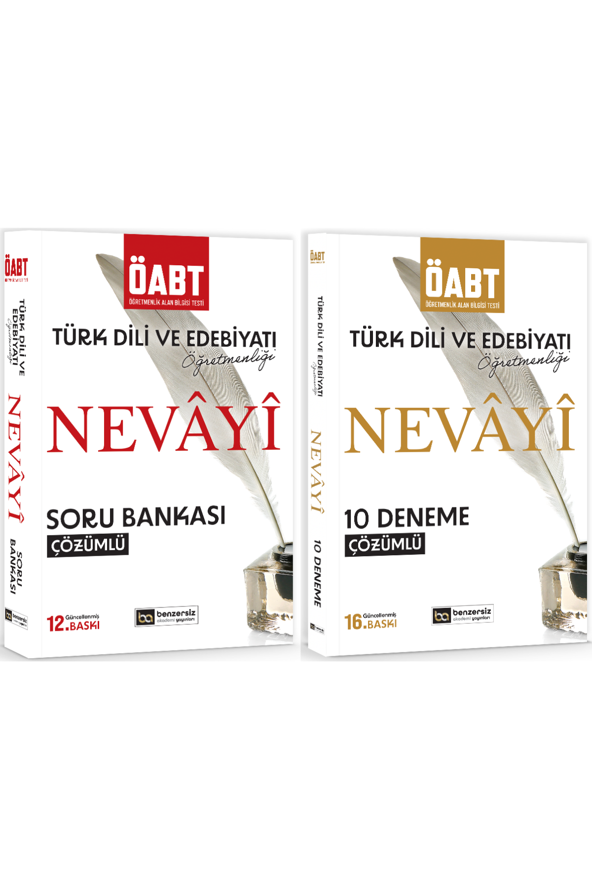 2024 KPSS ÖABT Nevayi Türk Dili ve Edebiyatı Öğretmenliği Soru Bankası ve 10 Fasikül Deneme Seti Benzersiz Akademi Yayınları