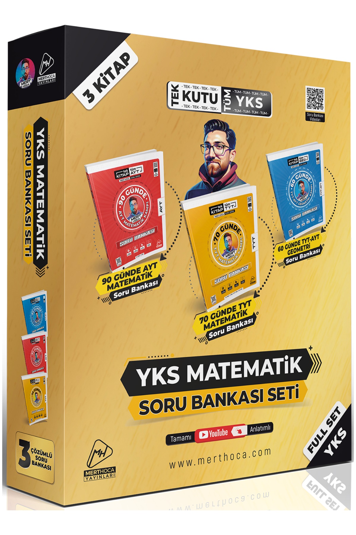 2024 Mert Hoca YKS TYT-AYT Matematik Soru Bankası Seti