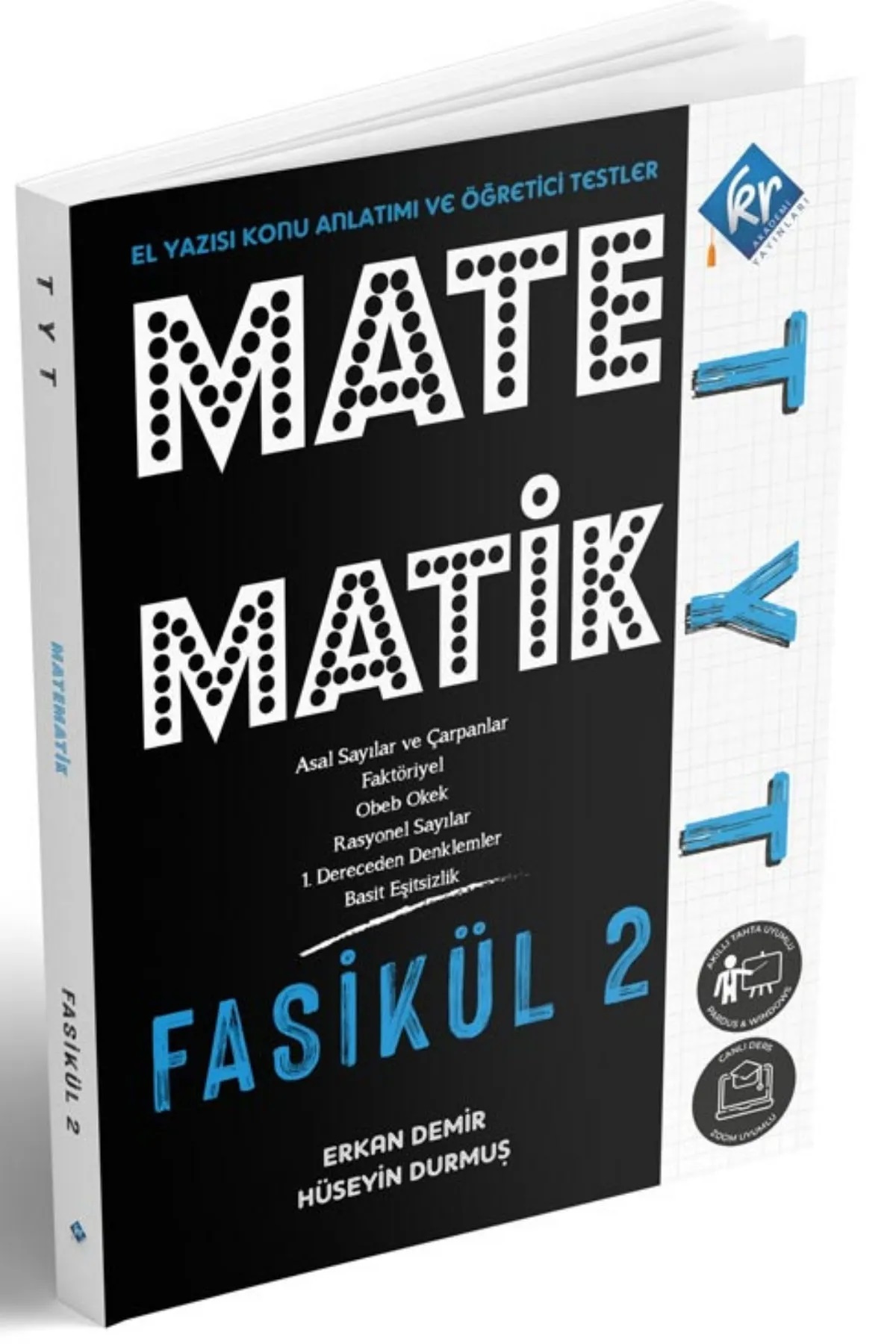 TYT Matematik El Yazısı Konu Anlatım 2. Fasikül KR Akademi Yayınları