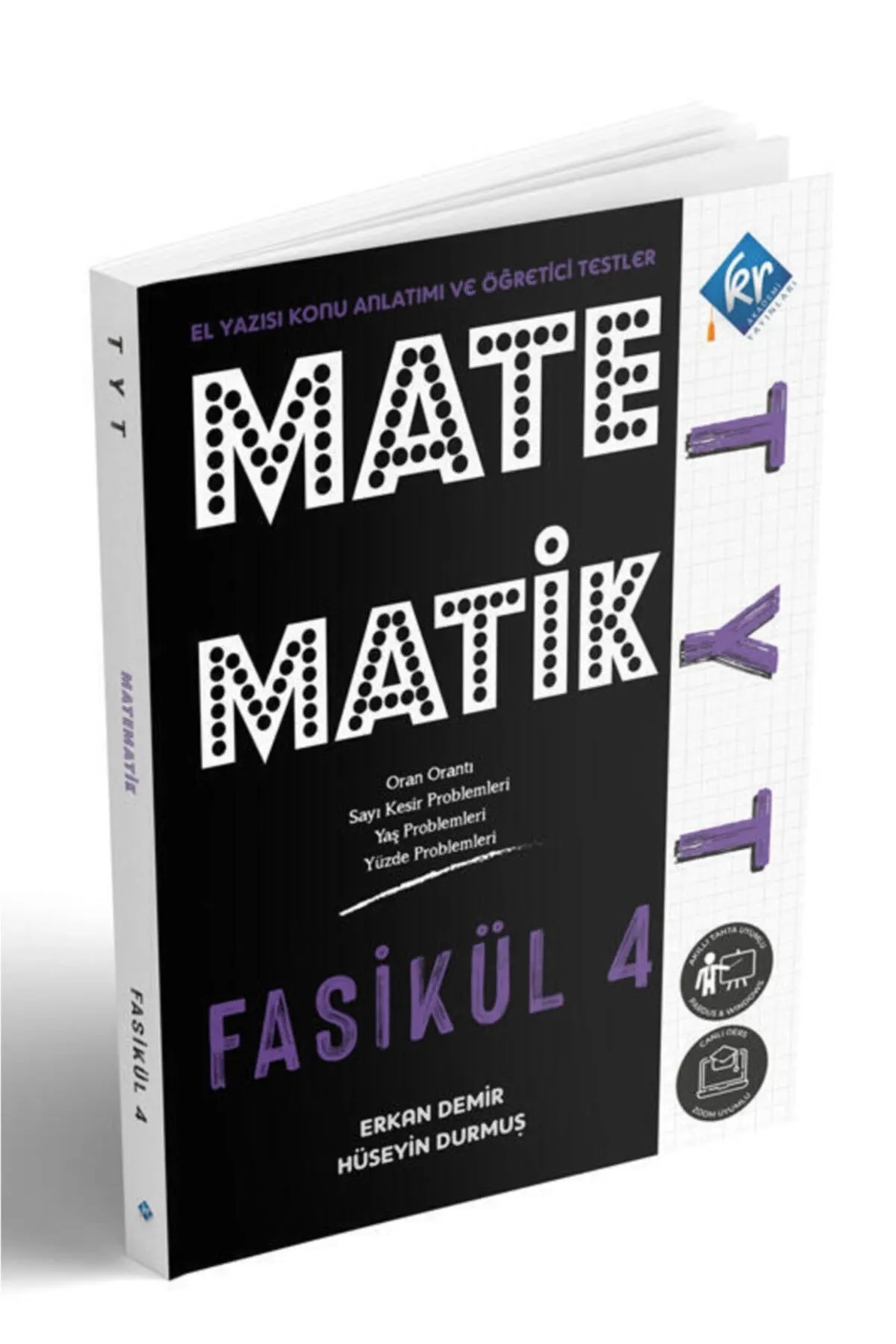TYT Matematik El Yazısı Konu Anlatım 4. Fasikül KR Akademi Yayınları