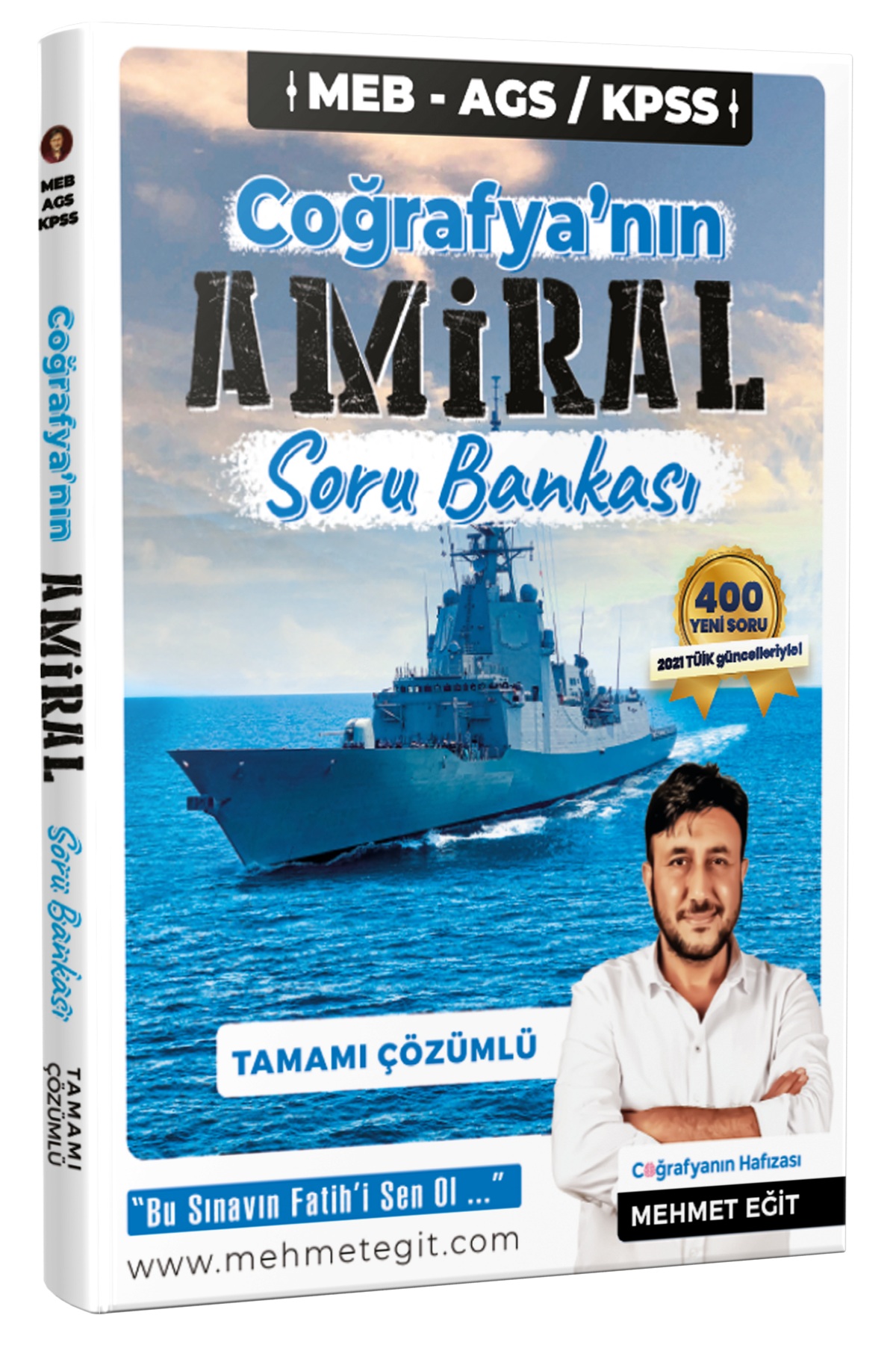 2025 MEB-AGS KPSS Coğrafya Amiral Soru Bankası Tamamı Çözümlü Mehmet Eğit