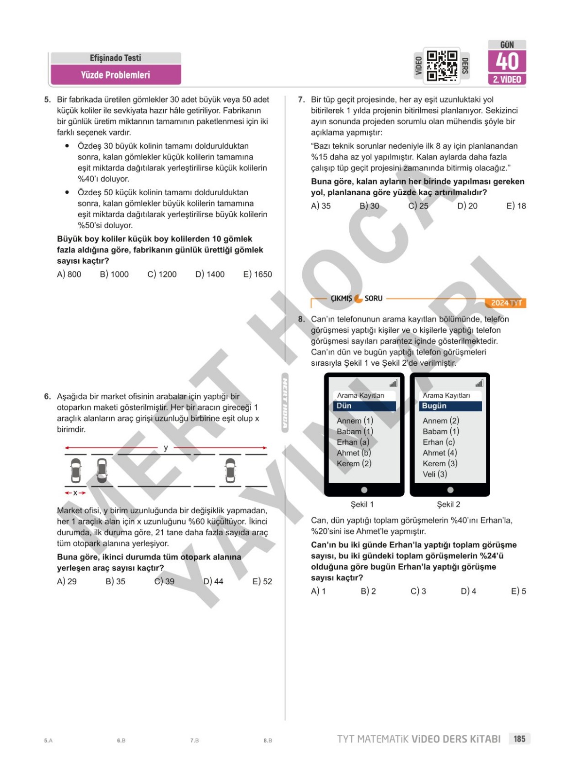 2026 70 Günde TYT Matematik Video Ders Kitabı Mert Hoca 2026 70 Günde TYT Matematik Video Ders Kitabı Mert Hoca