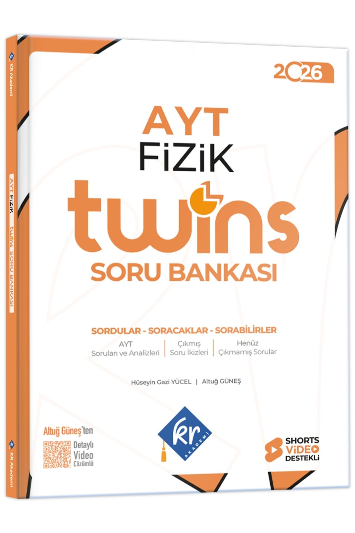 2026 AYT Twins Fizik Soru Bankası Altuğ Güneş KR Akademi Yayınları