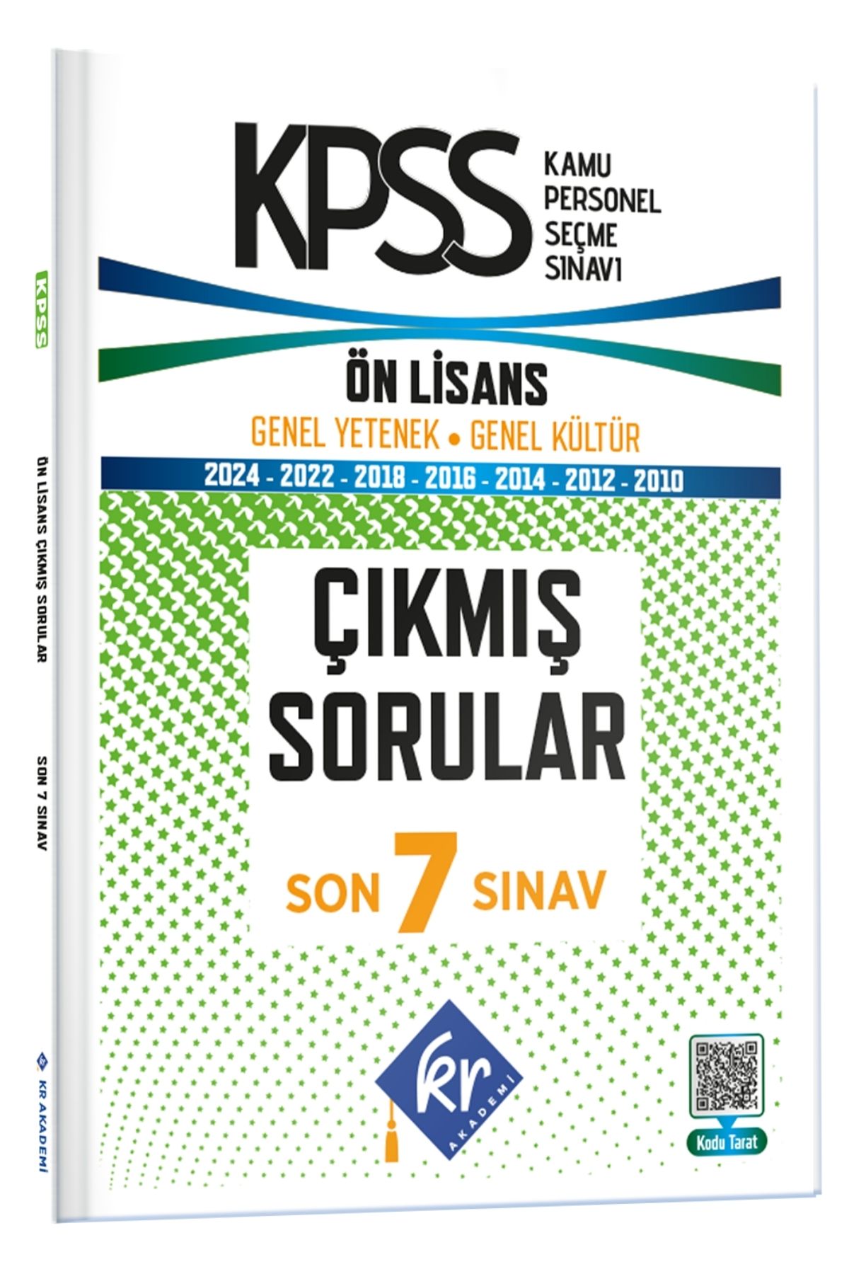 2026 KPSS Genel Yetenek Genel Kültür Ön Lisans ÖSYM Çıkmış Soru Tıpkı Basım Son 7 Yıl Video Çözümlü Kitapçıkları KR Akademi Yayınları