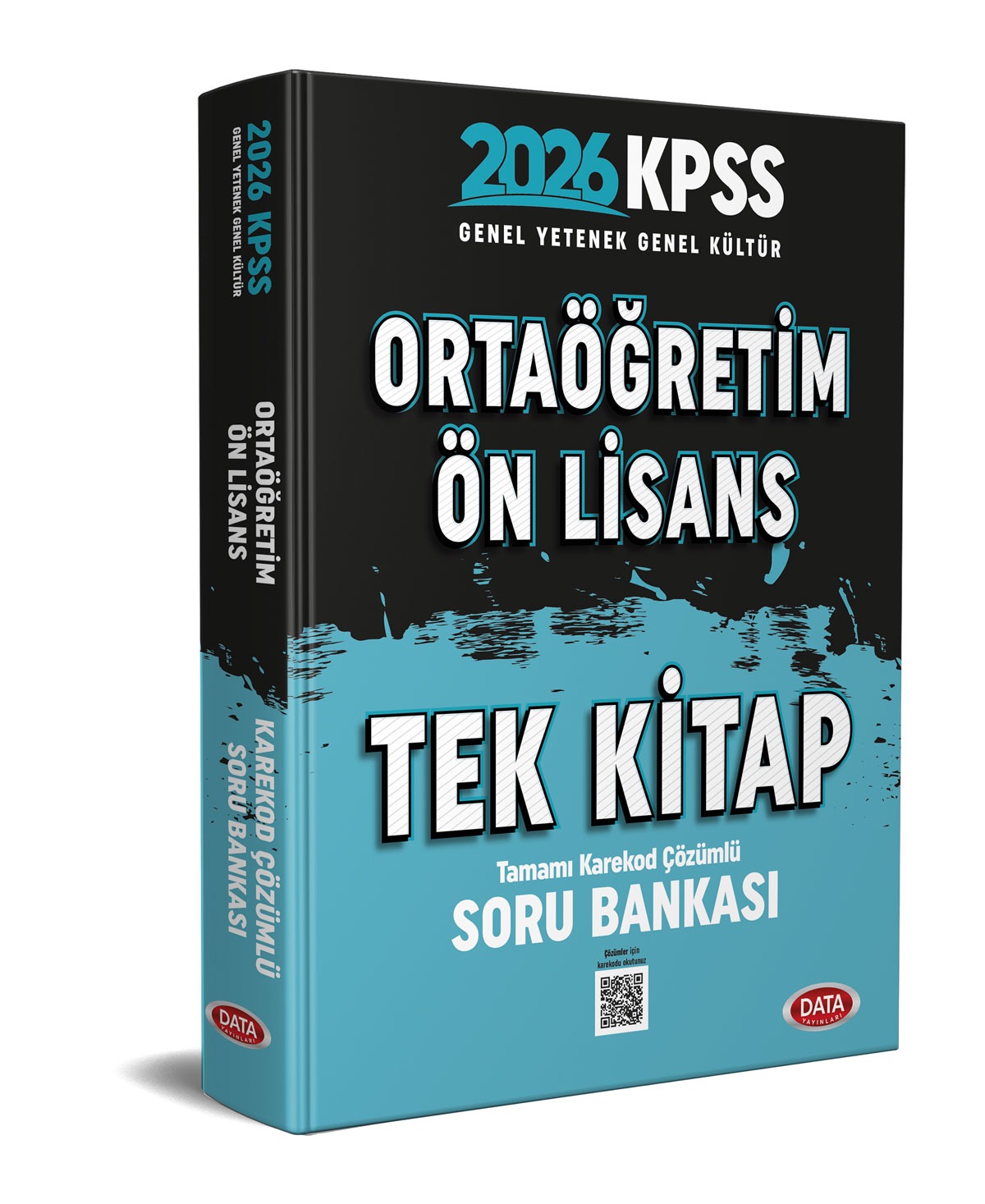 2026 KPSS Genel Yetenek - Genel Kültür Ortaöğretim Ön Lisans Tek Kitap Soru Bankası Data Yayınları