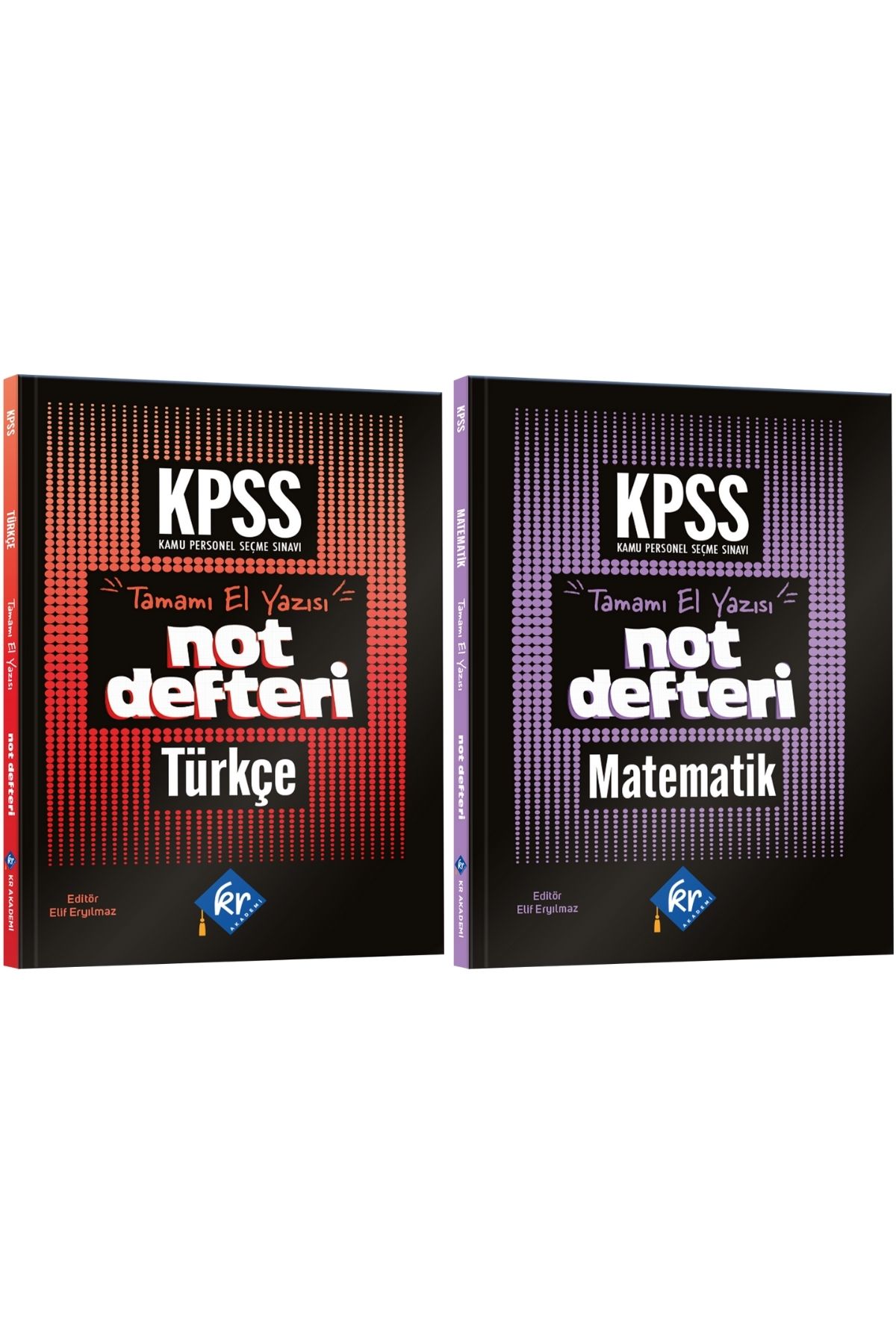 2026 Lise Ön Lisans KPSS Genel Yetenek Türkçe - Matematik Not Defteri 2'li Set KR Akademi Yayınları 2026 Lise Ön Lisans KPSS Genel Yetenek Türkçe - Matematik Not Defteri 2'li Set KR Akademi Yayınları