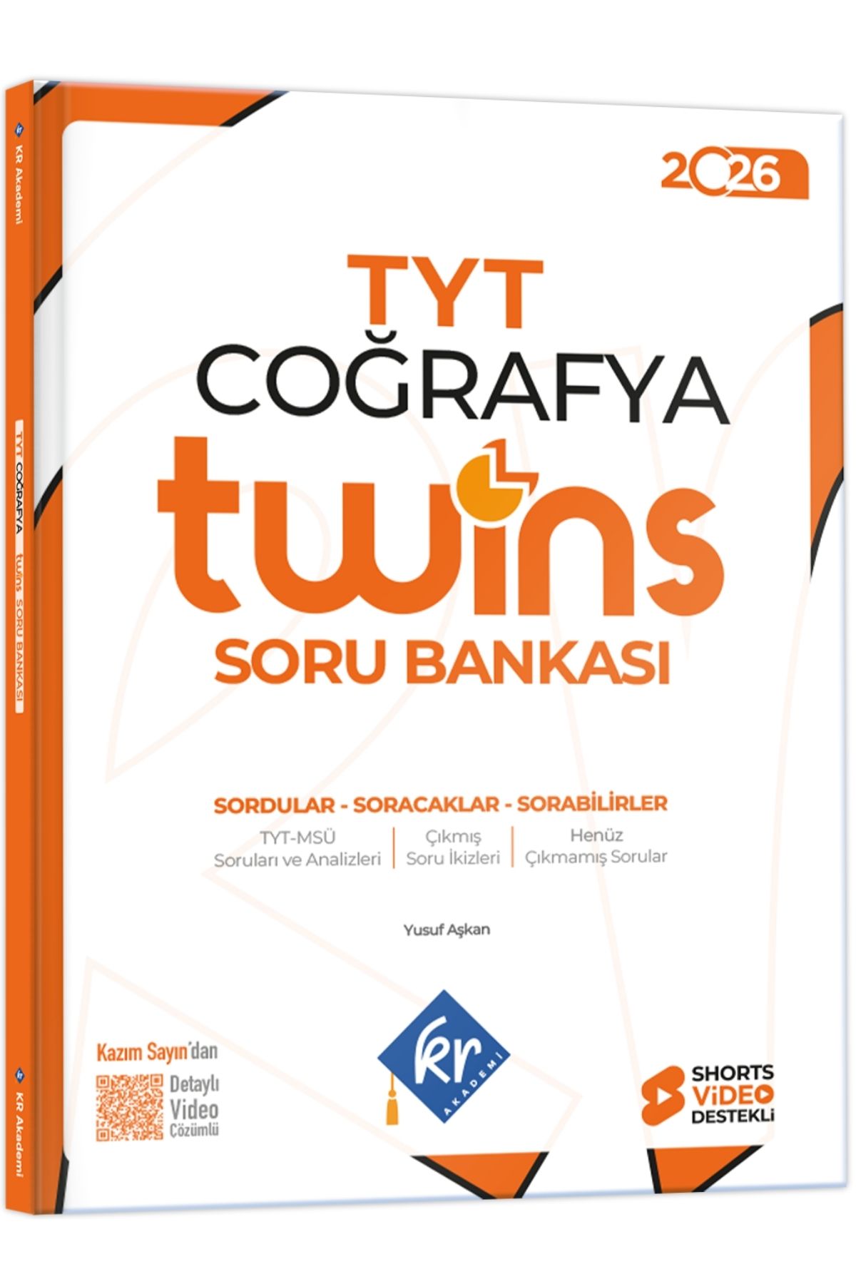 2026 TYT Twins Coğrafya Soru Bankası KR Akademi Yayınları