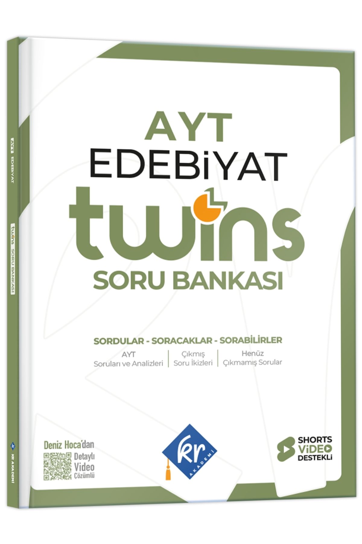 2027 AYT Twins Edebiyat Soru Bankası KR Akademi Yayınları