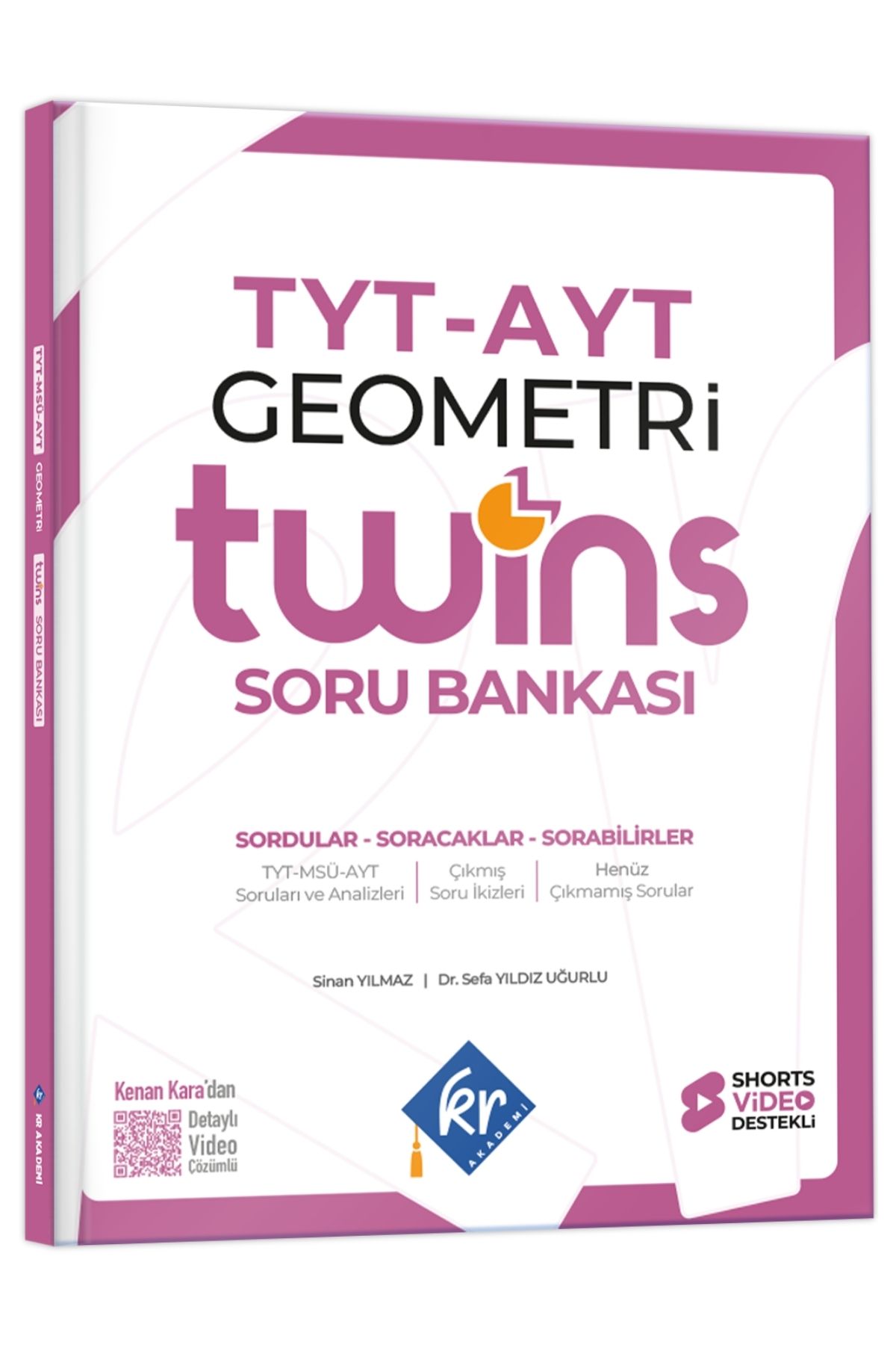 2027 TYT - AYT Twins Geometri Soru Bankası KR Akademi Yayınları