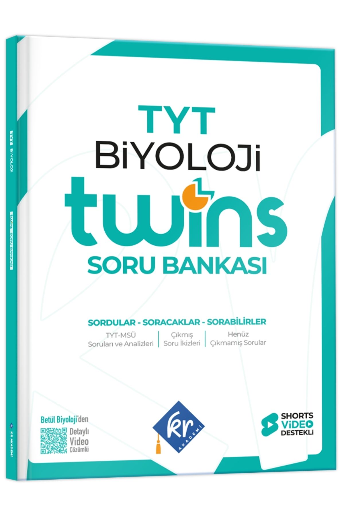 2027 TYT Twins Biyoloji Soru Bankası KR Akademi Yayınları