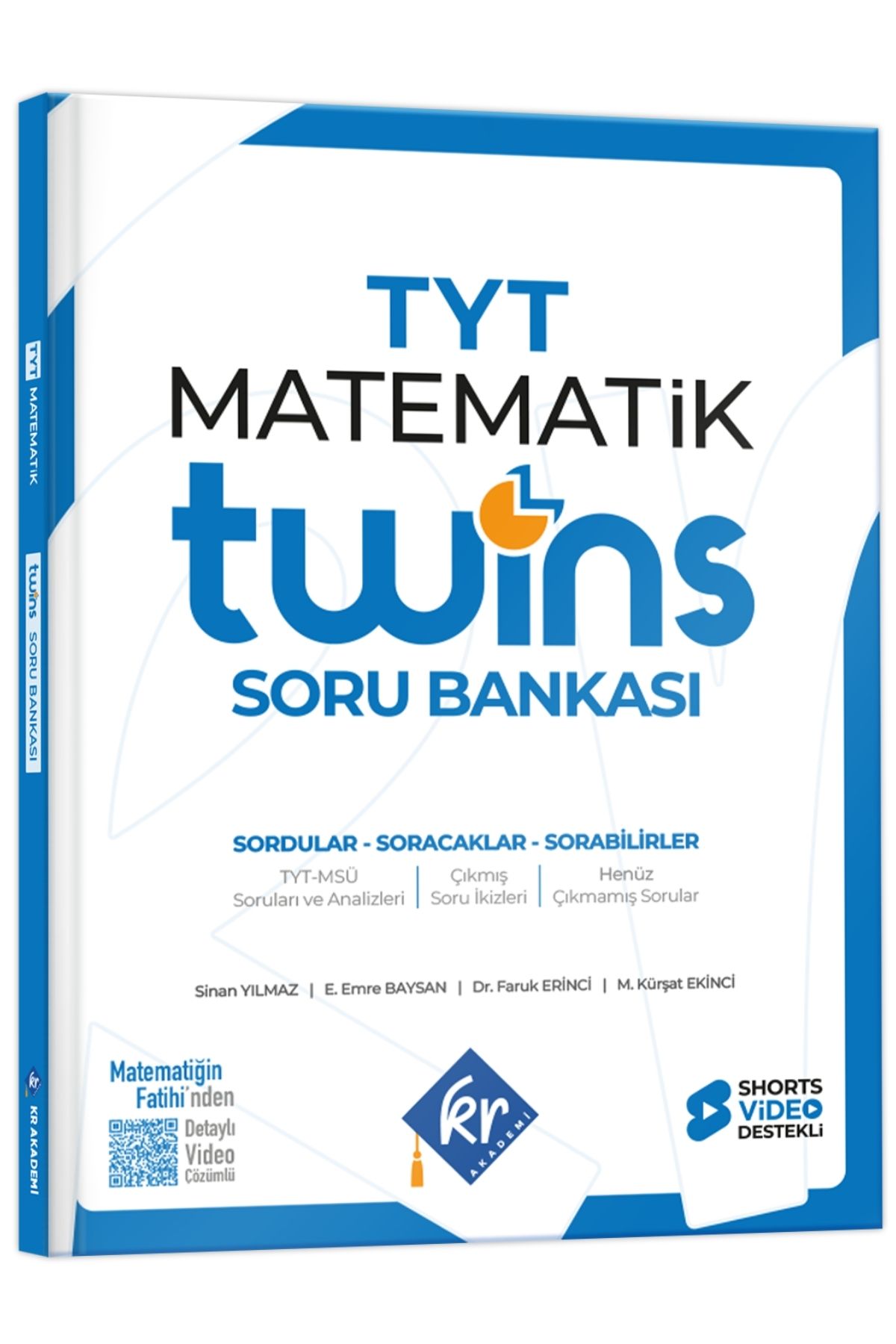 2027 TYT Twins Matematik Soru Bankası KR Akademi Yayınları
