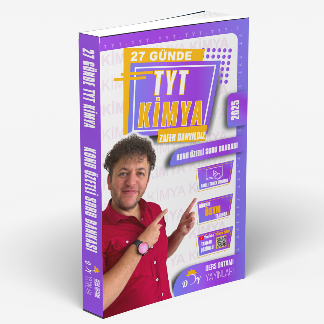 27 Günde TYT Kimya Soru Bankası Ders Ortamı Yayınları 27 Günde TYT Kimya Soru Bankası Ders Ortamı Yayınları