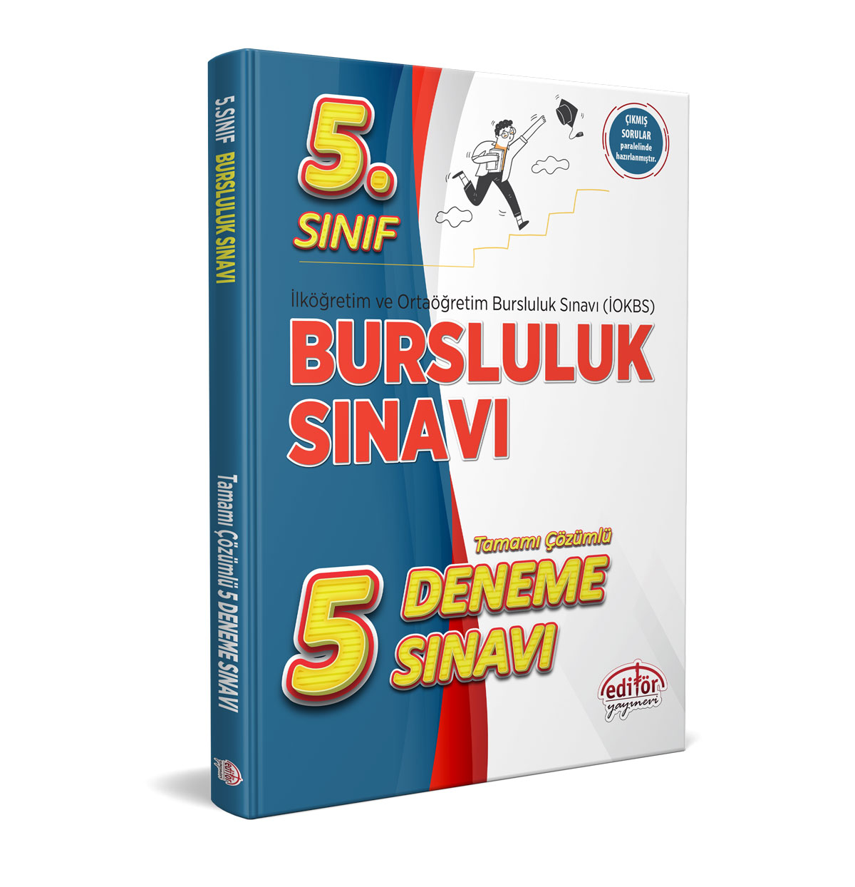 5. Sınıf Bursluluk Sınavı Çözümlü 5 Deneme Sınavı Editör Yayınları