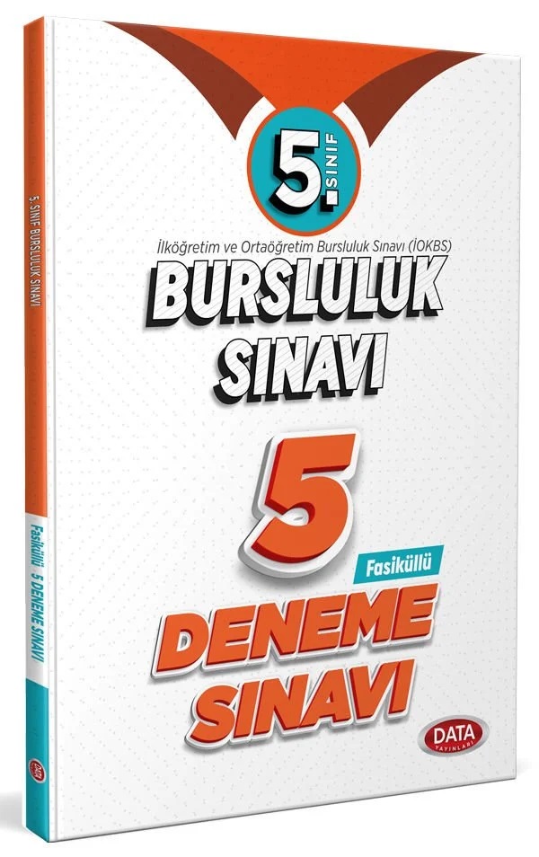 5. Sınıf Bursluluk Sınavı Fasikül 5 Deneme Sınavı Data Yayınları