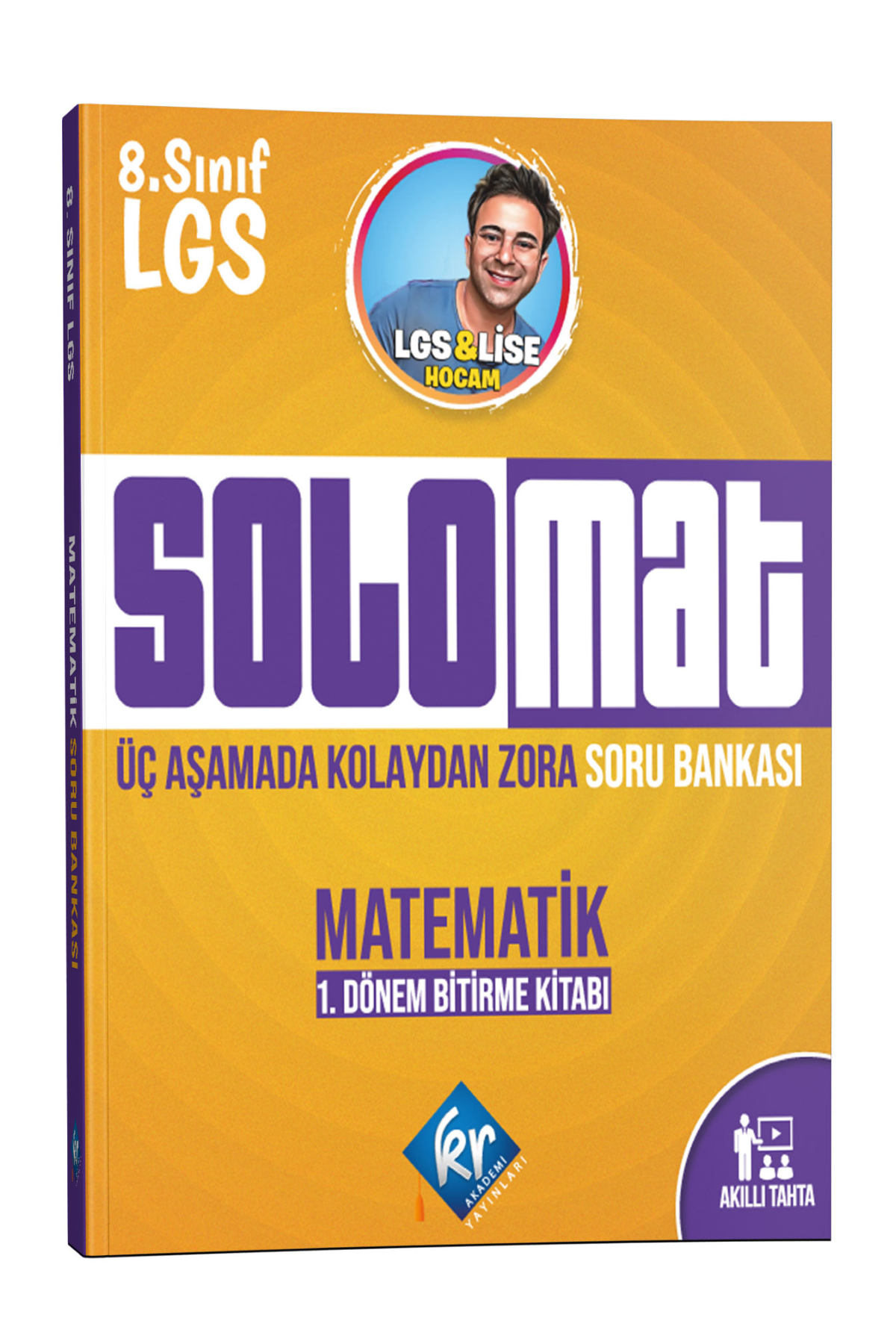 8. Sınıf  LGS Solomat Matematik 1. Dönem Soru Bankası KR Akademi Yayınları