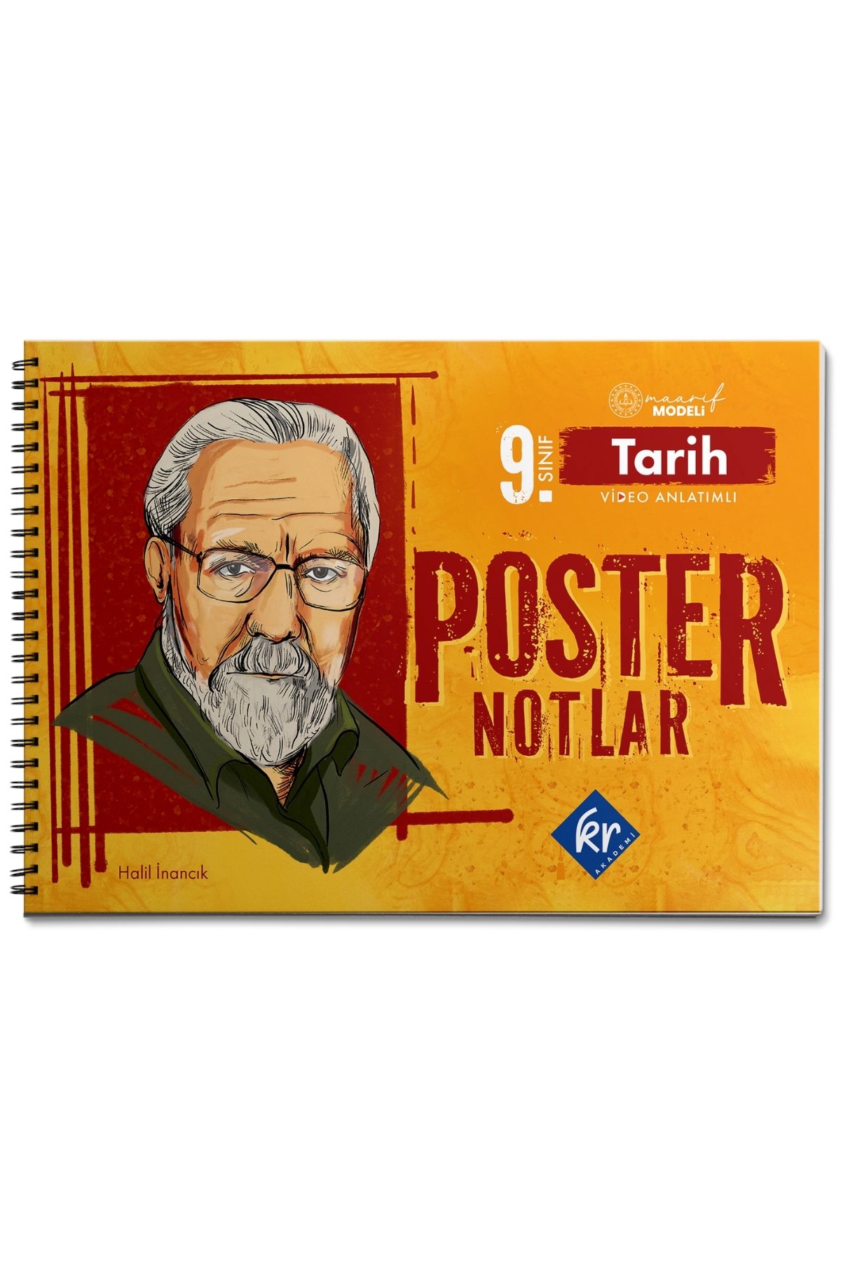9. Sınıf Maarif Modeli Tarih Poster Notlar KR Akademi Yayınları