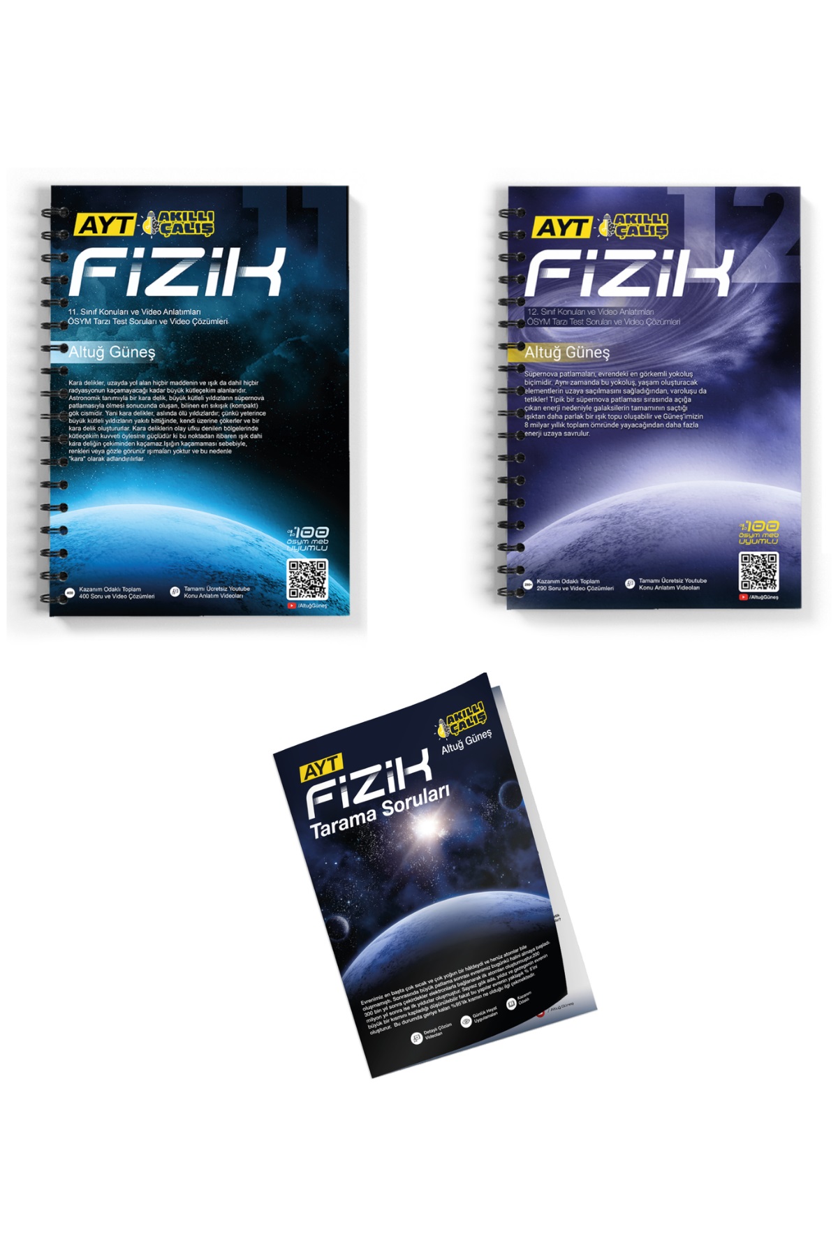 Altuğ Güneş AYT Fizik Kampı Serisi Seti