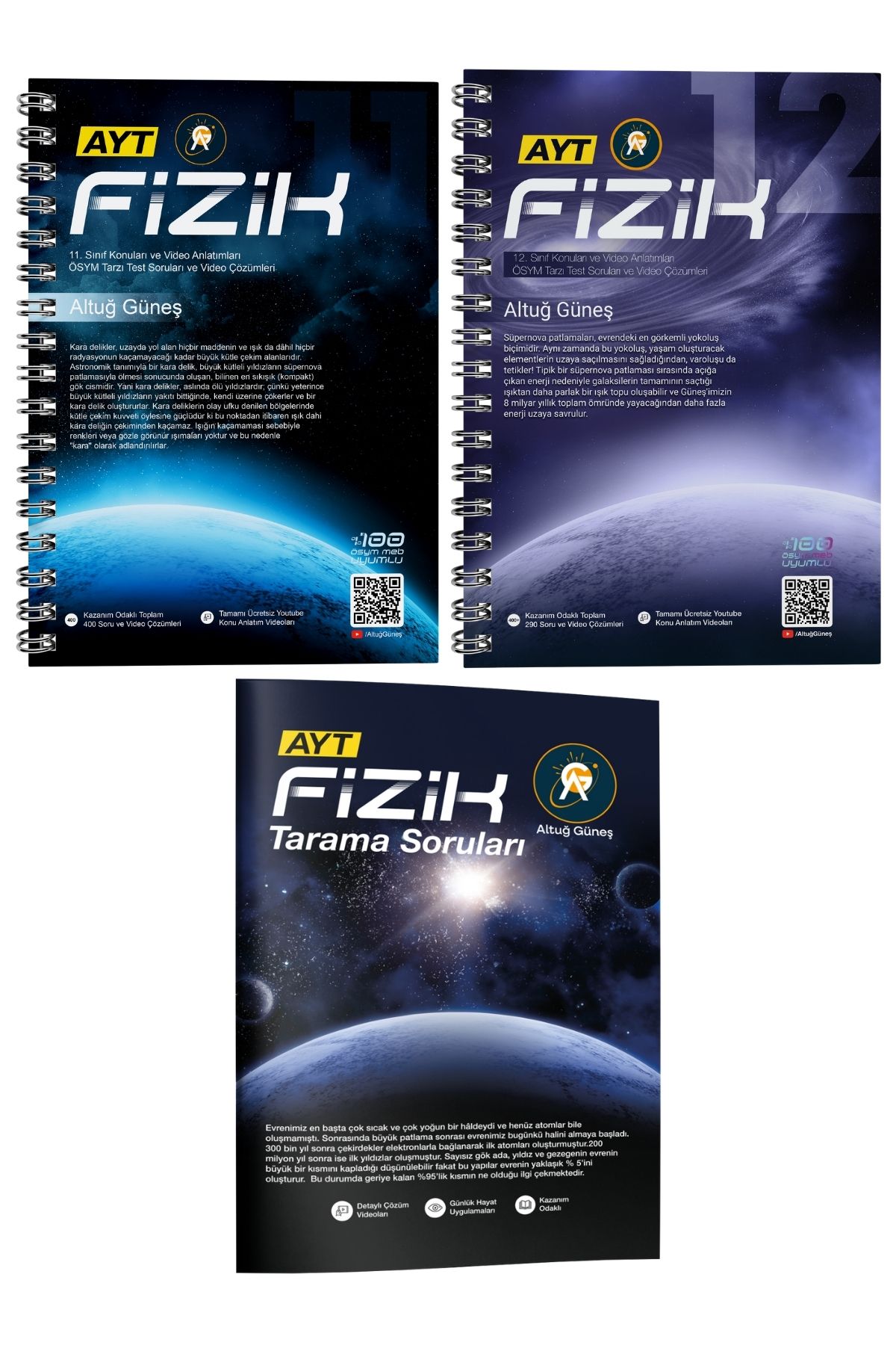 Altuğ Güneş AYT Fizik Kampı Serisi Seti Altuğ Güneş AYT Fizik Kampı Serisi Seti