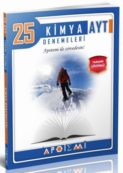 Apotemi Yayınları AYT Kimya 25 li Denemeleri