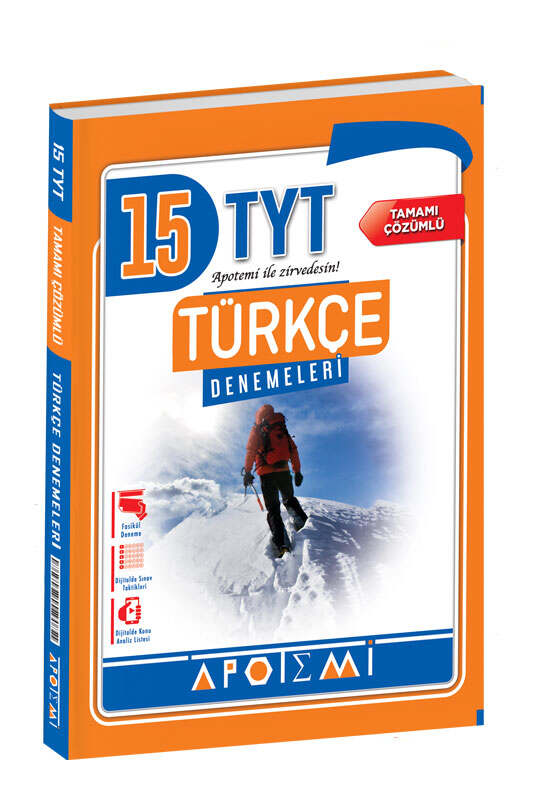 Apotemi Yayınları TYT Türkçe 15 Deneme