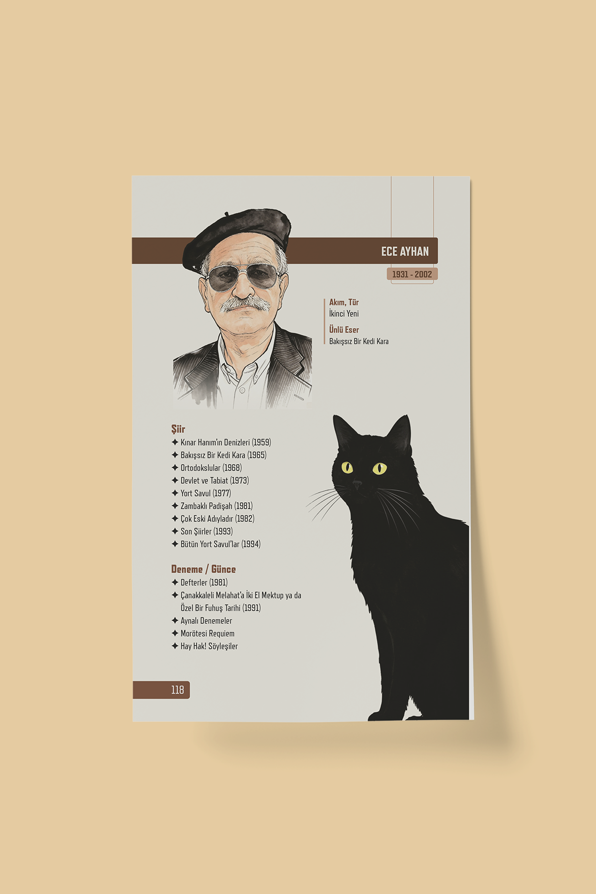 AYT Antoloji Yazar - Eser Cumhuriyet Dönemi Türk Edebiyatı Konu Anlatımı KR Akademi Yayınları