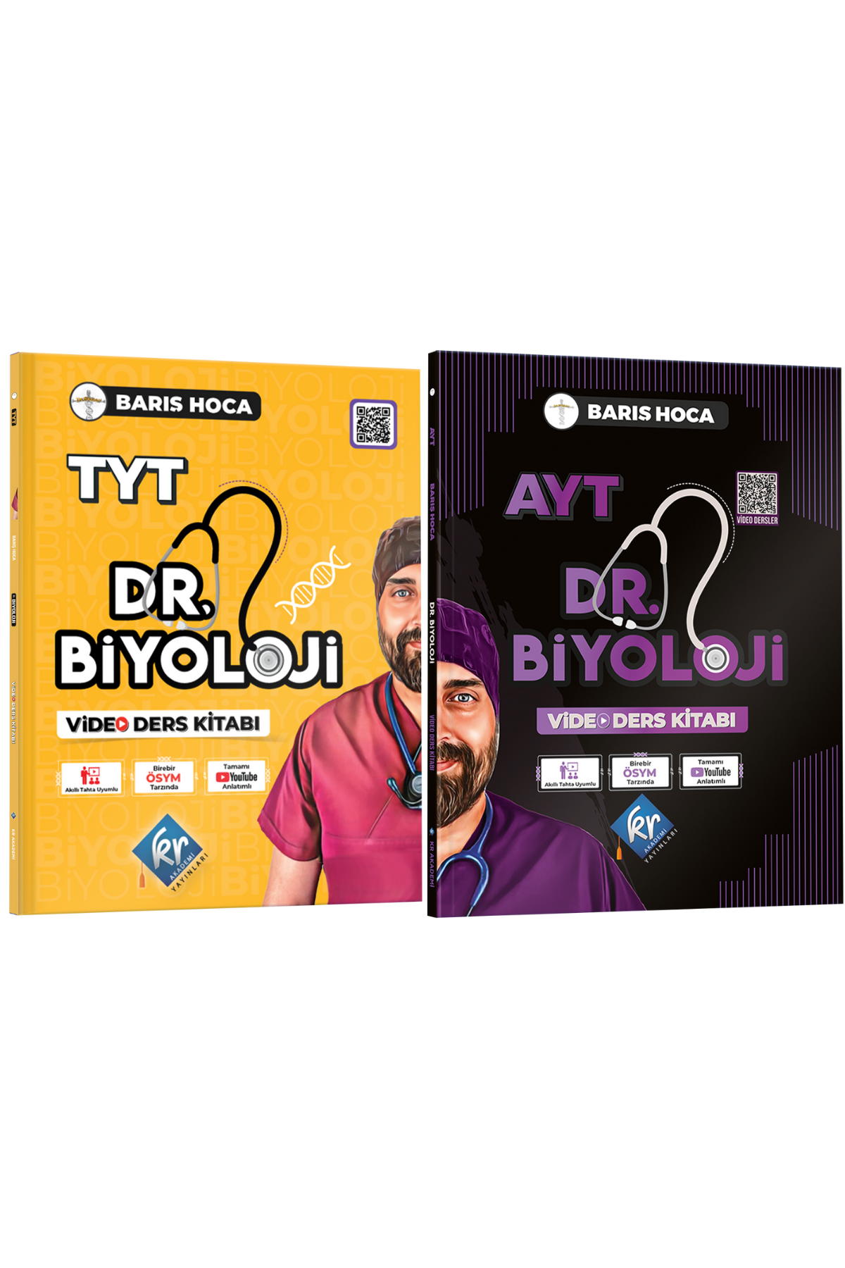 Barış Hoca TYT-AYT Dr. Biyoloji Video Ders Kitabı Seti