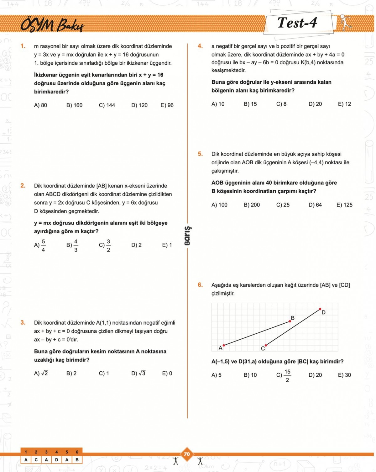 Barış Yayınları Analitik Geometri