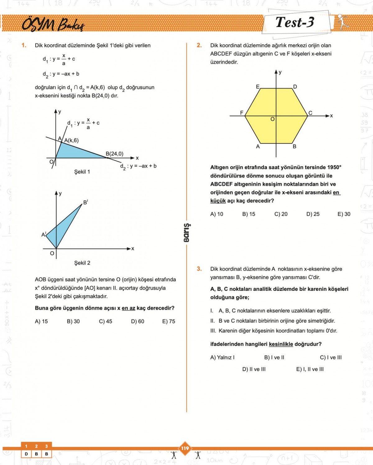 Barış Yayınları Analitik Geometri