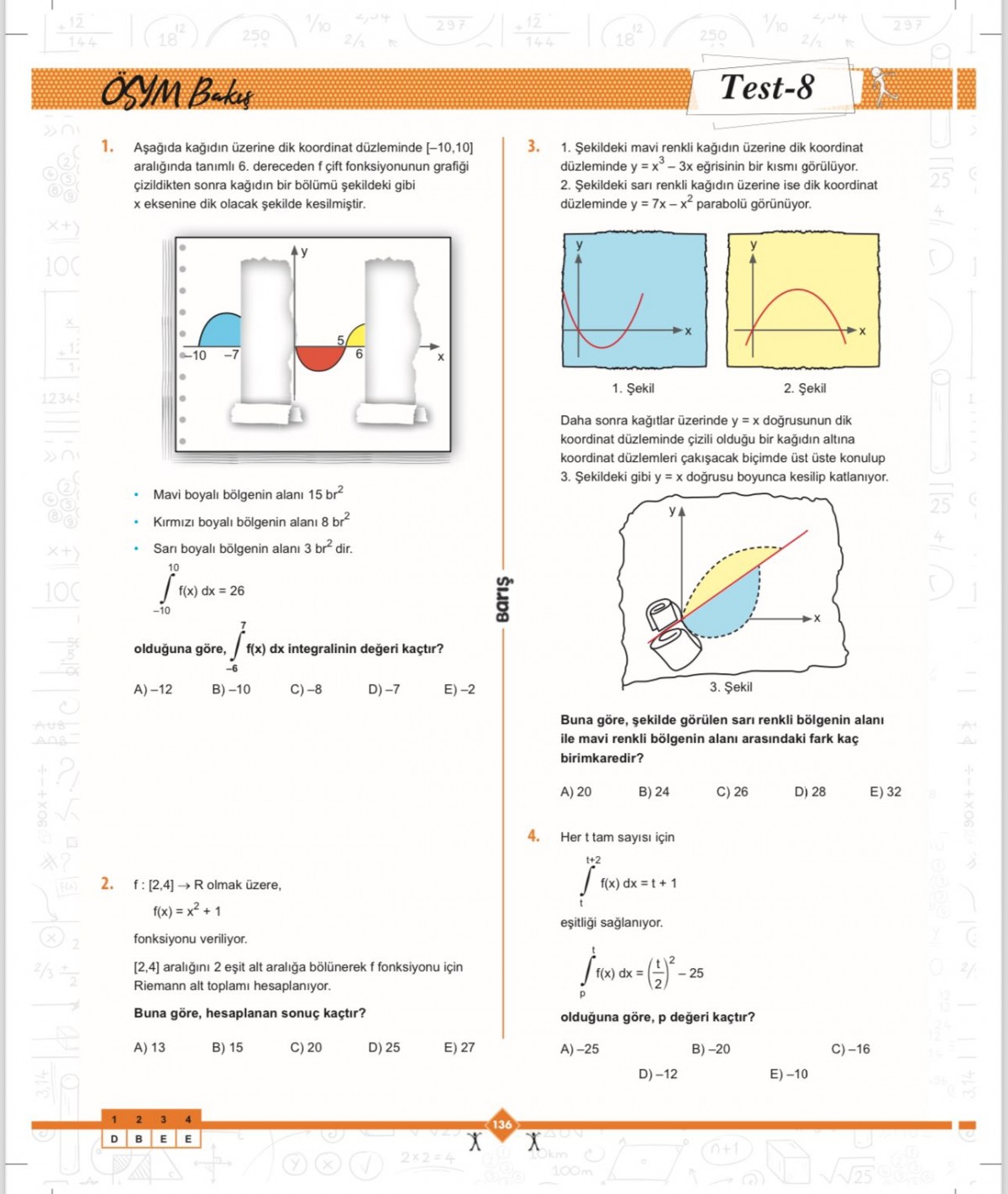 Barış Yayınları İntegral Matematik Fasikülleri Barış Yayınları İntegral Matematik Fasikülleri