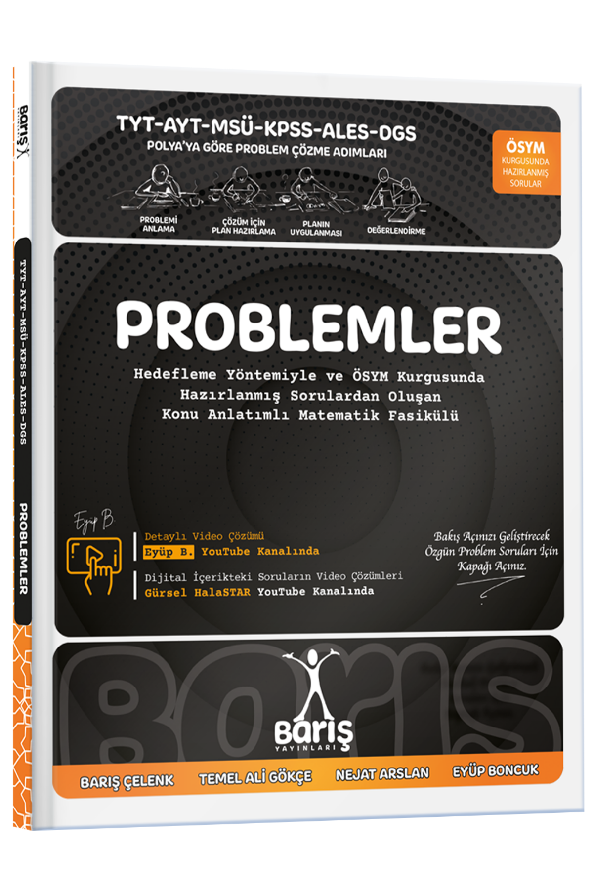 Barış Yayınları TYT-AYT-MSÜ-KPSS-ALES-DGS Problemler Soru Bankası Barış Yayınları TYT-AYT-MSÜ-KPSS-ALES-DGS Problemler Soru Bankası