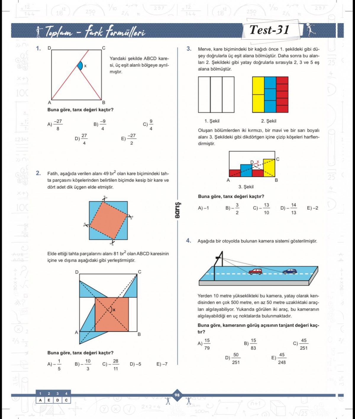 Barış Yayınları Trigonometri Matematik Fasikülleri Barış Yayınları Trigonometri Matematik Fasikülleri