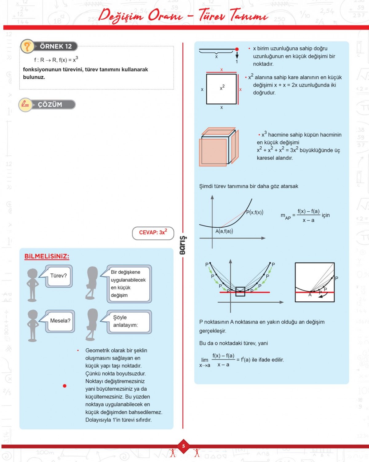 Barış Yayınları Türev Matematik Fasikülleri