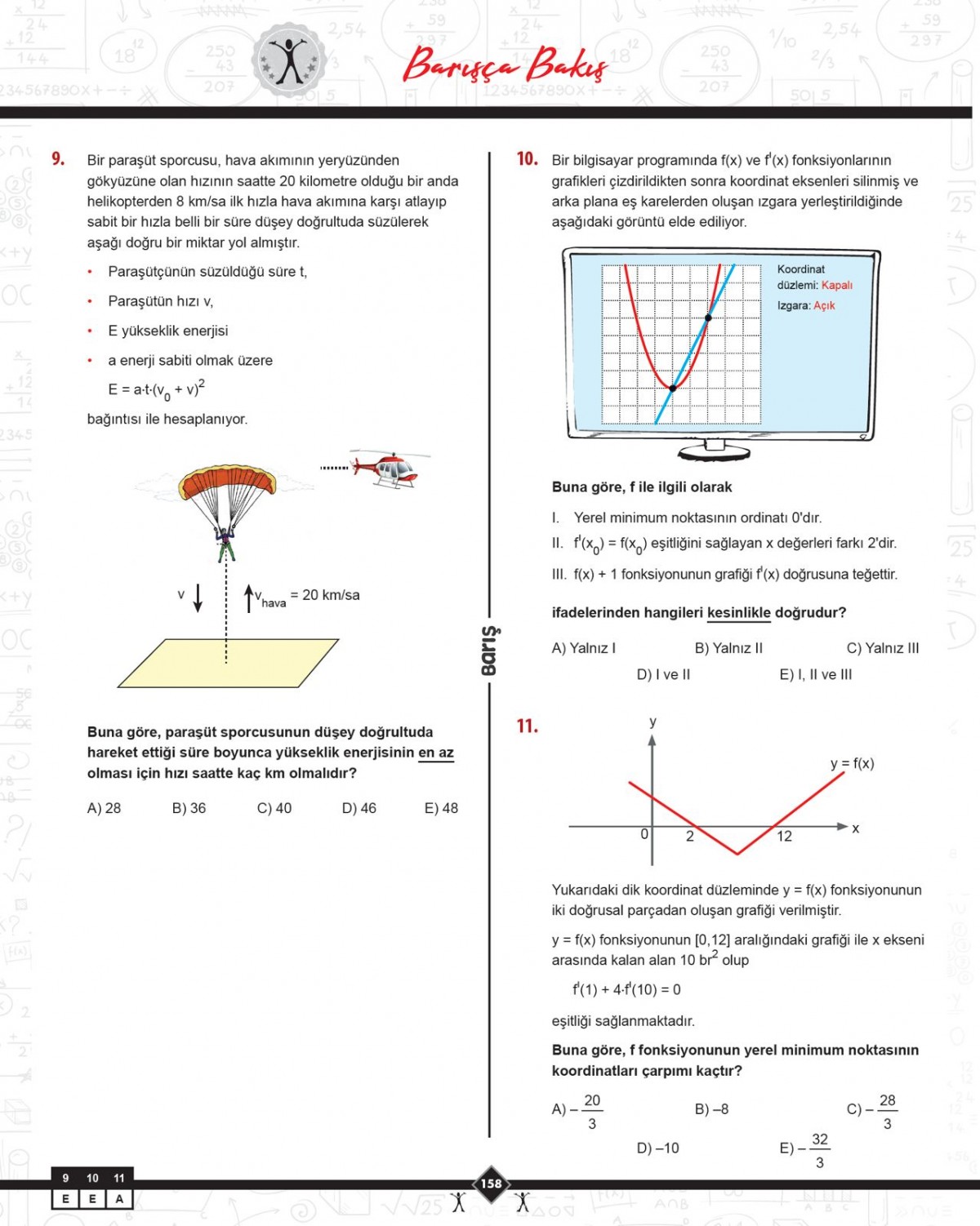 Barış Yayınları Türev Matematik Fasikülleri