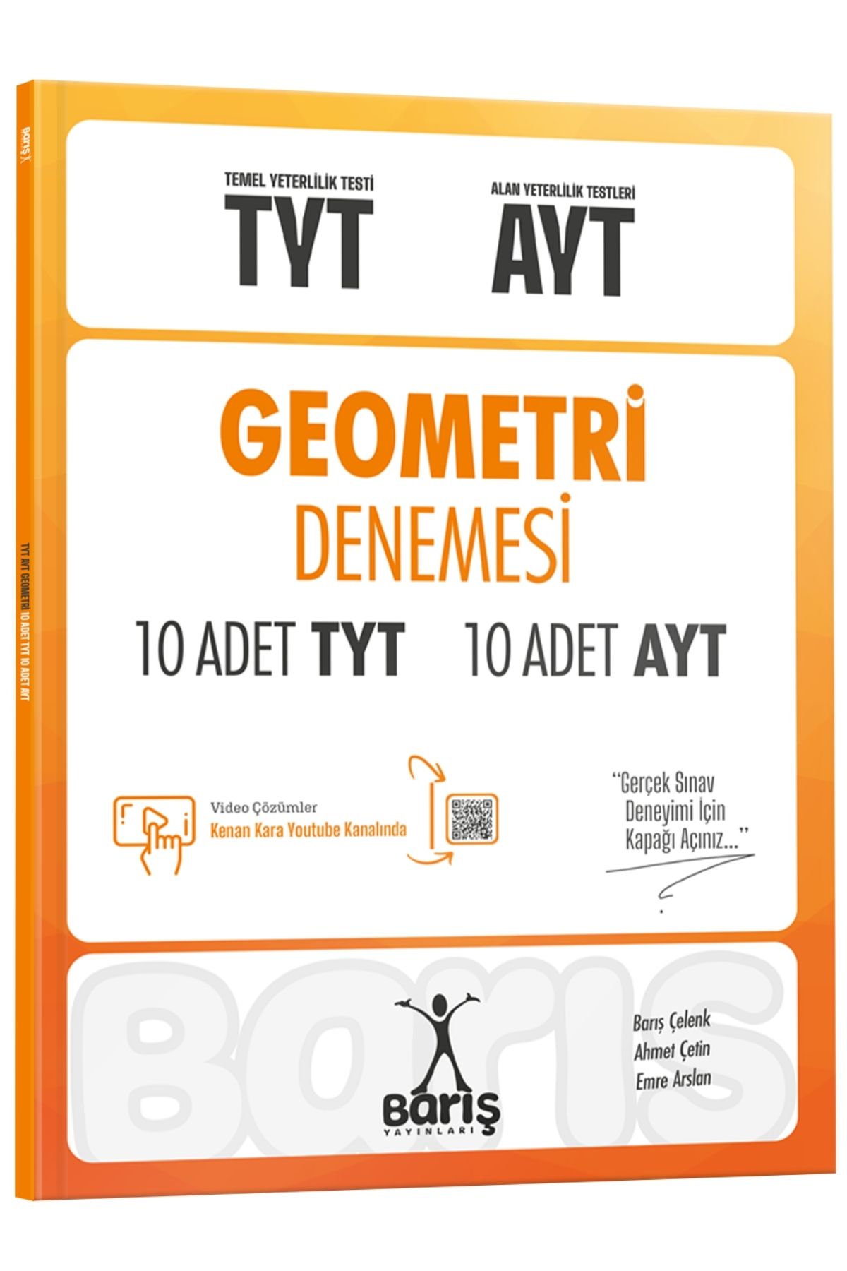 Barış Yayınları TYT-AYT Geometri Denemesi 10 Adet TYT 10 Adet AYT Barış Yayınları TYT-AYT Geometri Denemesi 10 Adet TYT 10 Adet AYT
