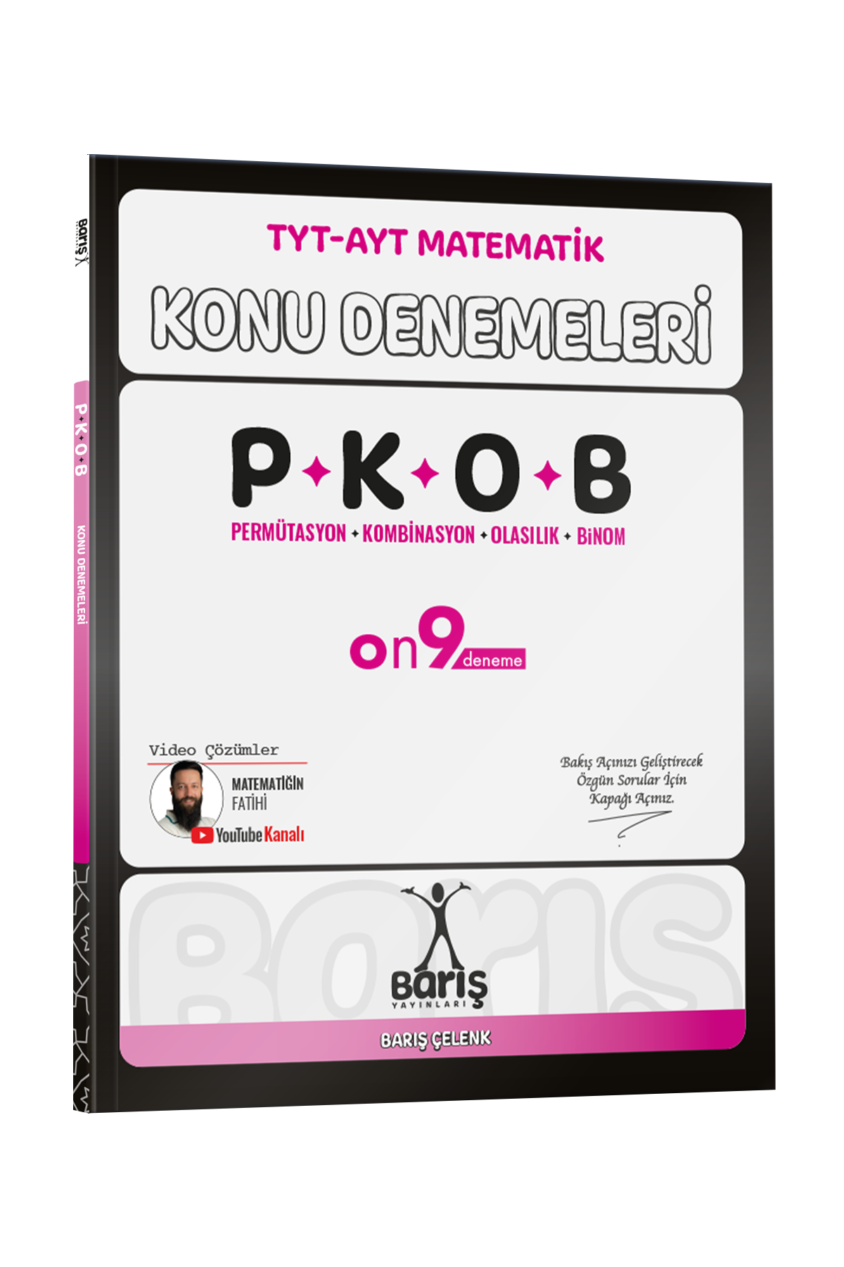 Barış Yayınları TYT-AYT Matematik Permütasyon Kombinasyon Olasılık Binom Konu Denemeleri