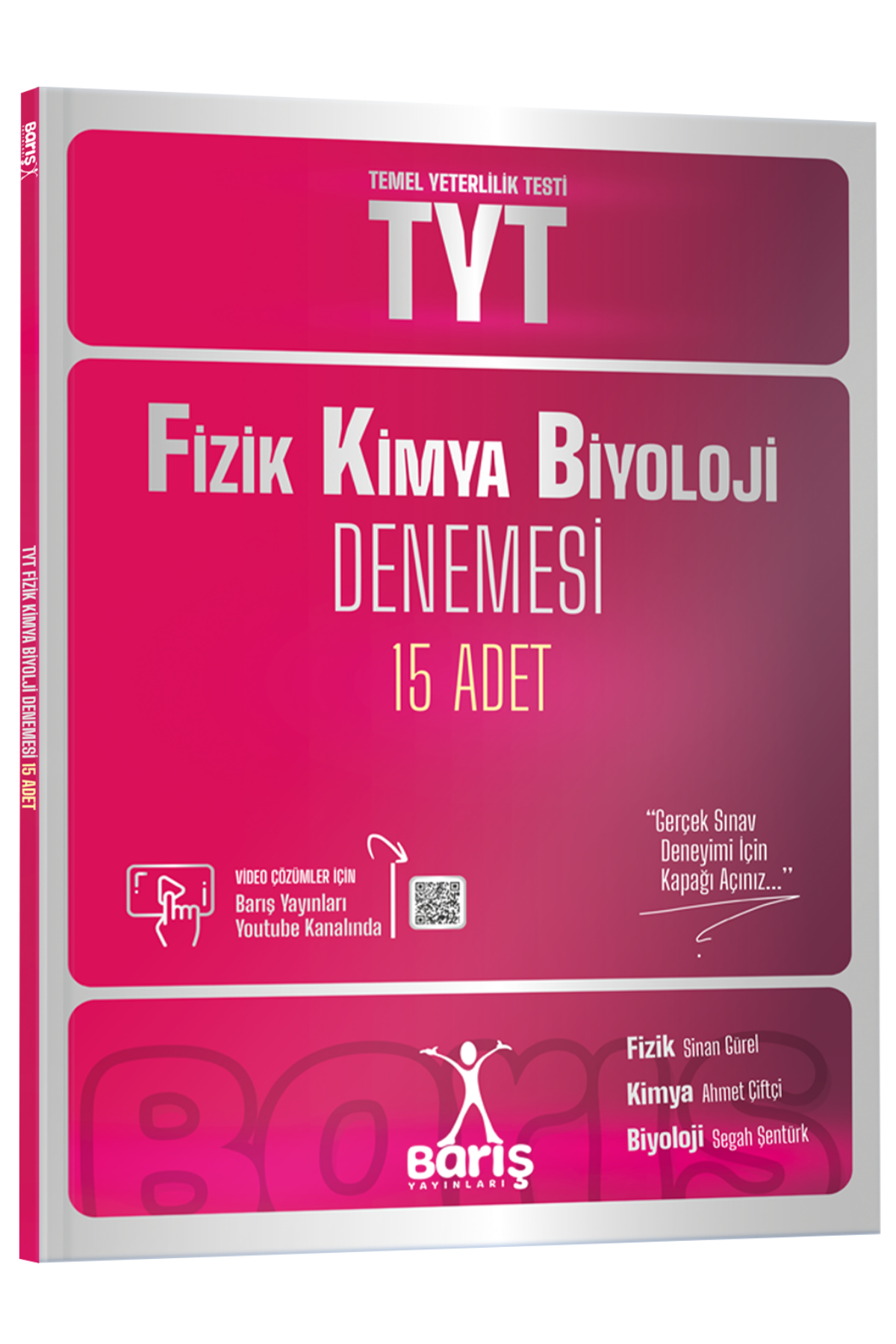 Barış Yayınları TYT Fizik Kimya Biyoloji FKB Denemesi 15 Adet
