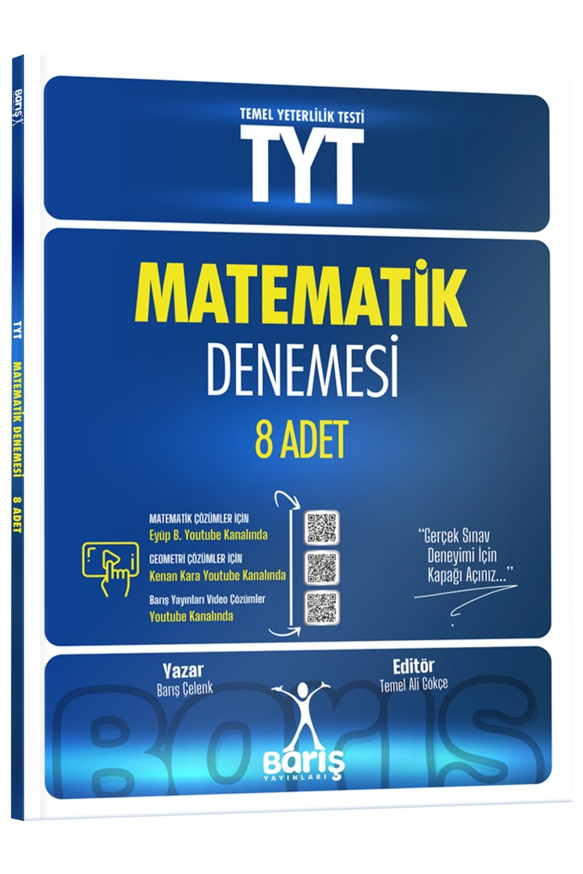 Barış Yayınları TYT Matematik Denemesi 8 Adet Barış Yayınları TYT Matematik Denemesi 8 Adet