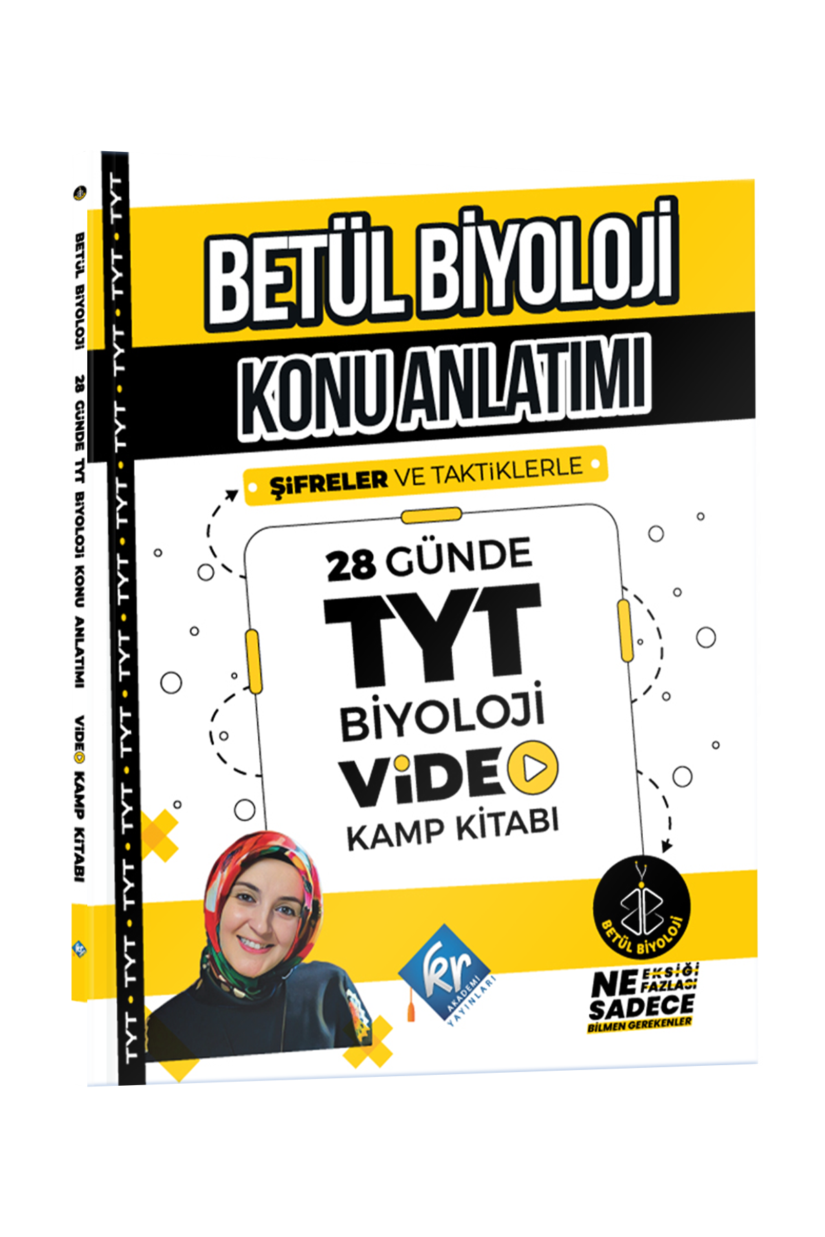 Betül Biyoloji Konu Anlatımı 28 Günde TYT Biyoloji Video Kamp Kitabı