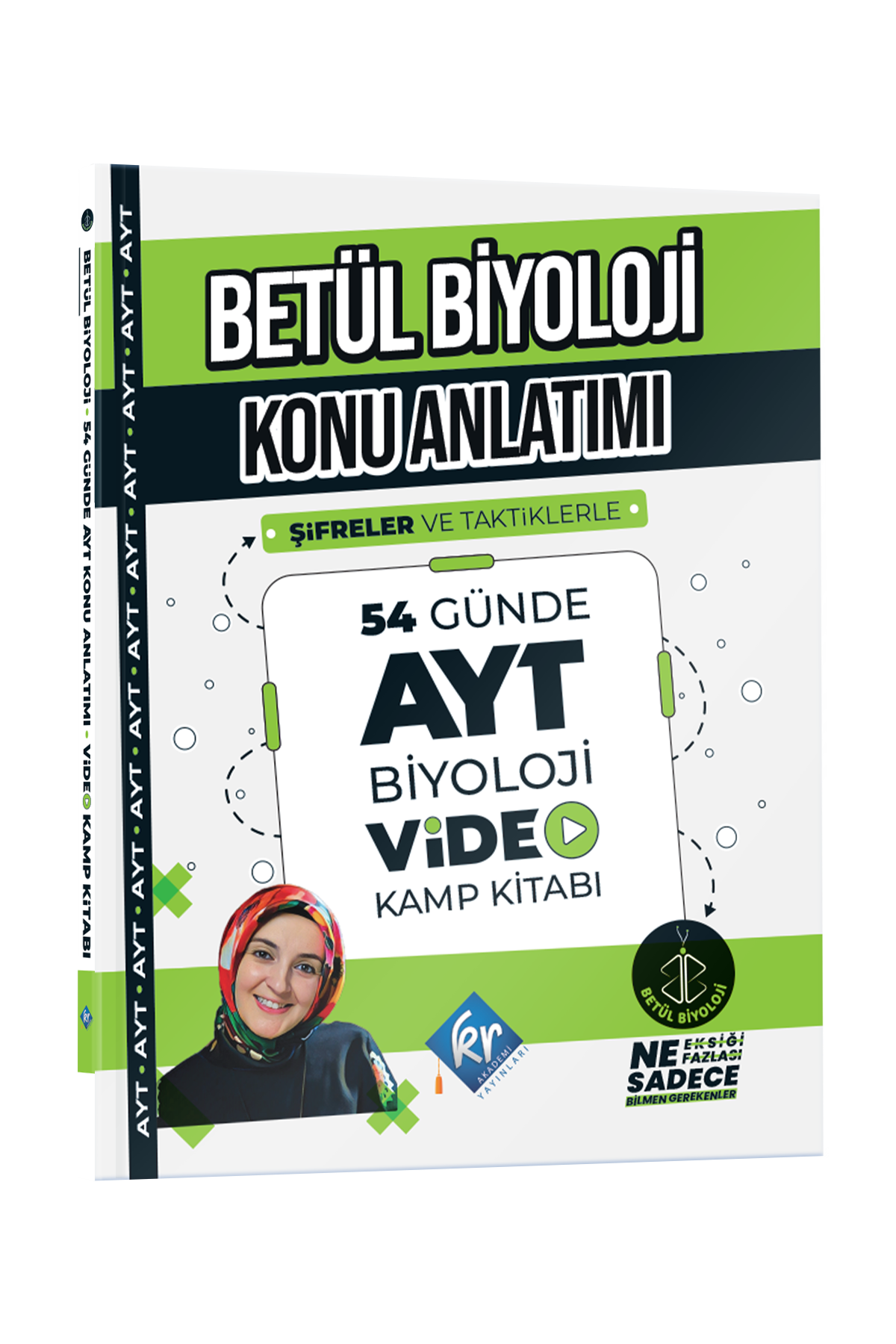 Betül Biyoloji Konu Anlatımı 54 Günde AYT Biyoloji Video Kamp Kitabı