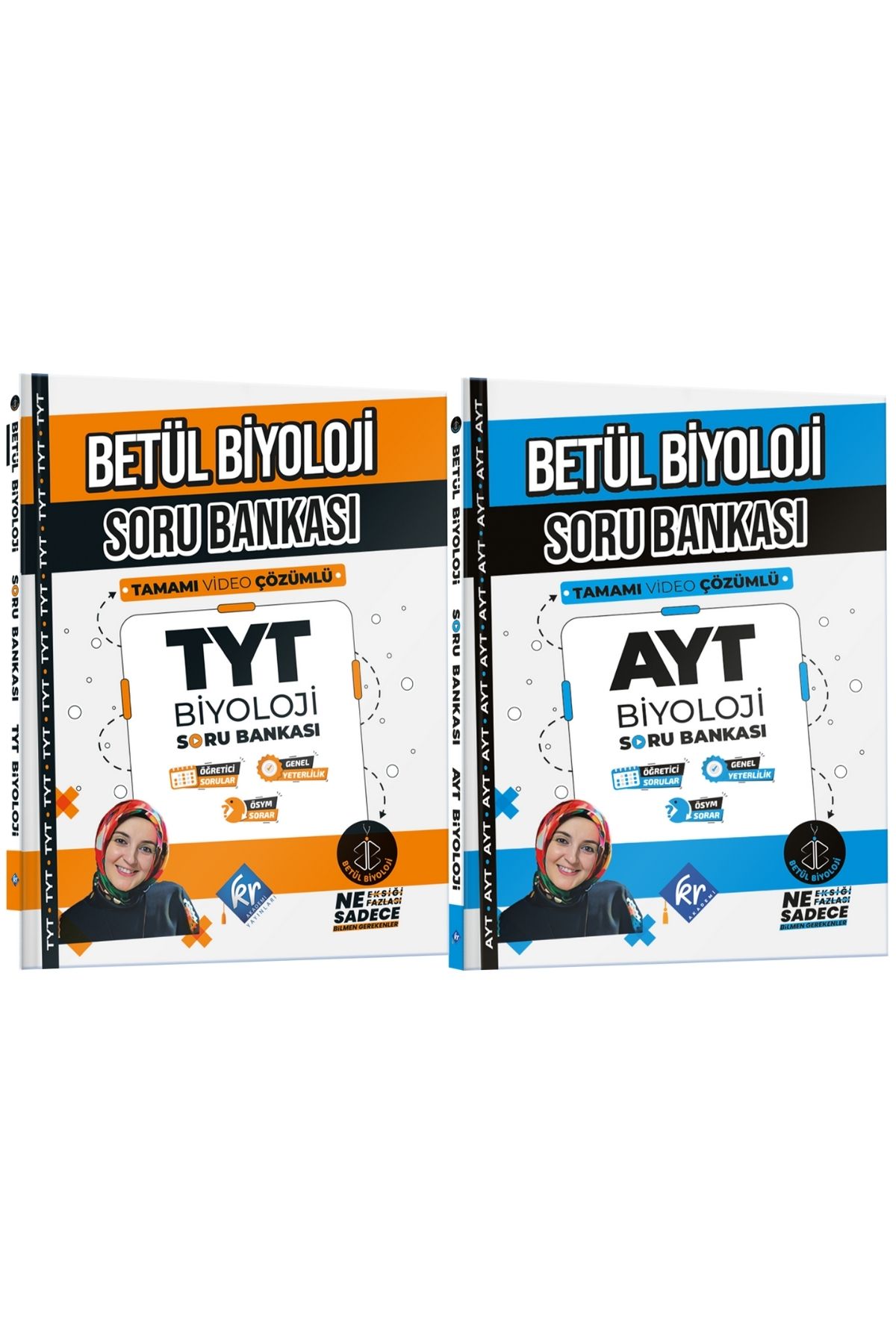 Betül Biyoloji TYT - AYT Biyoloji Video Çözümlü Soru Bankası Seti Betül Biyoloji TYT - AYT Biyoloji Video Çözümlü Soru Bankası Seti