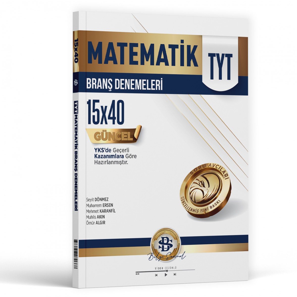 Bilgi Sarmal Yayınları TYT Matematik 15 x 40 Branş Denemeleri