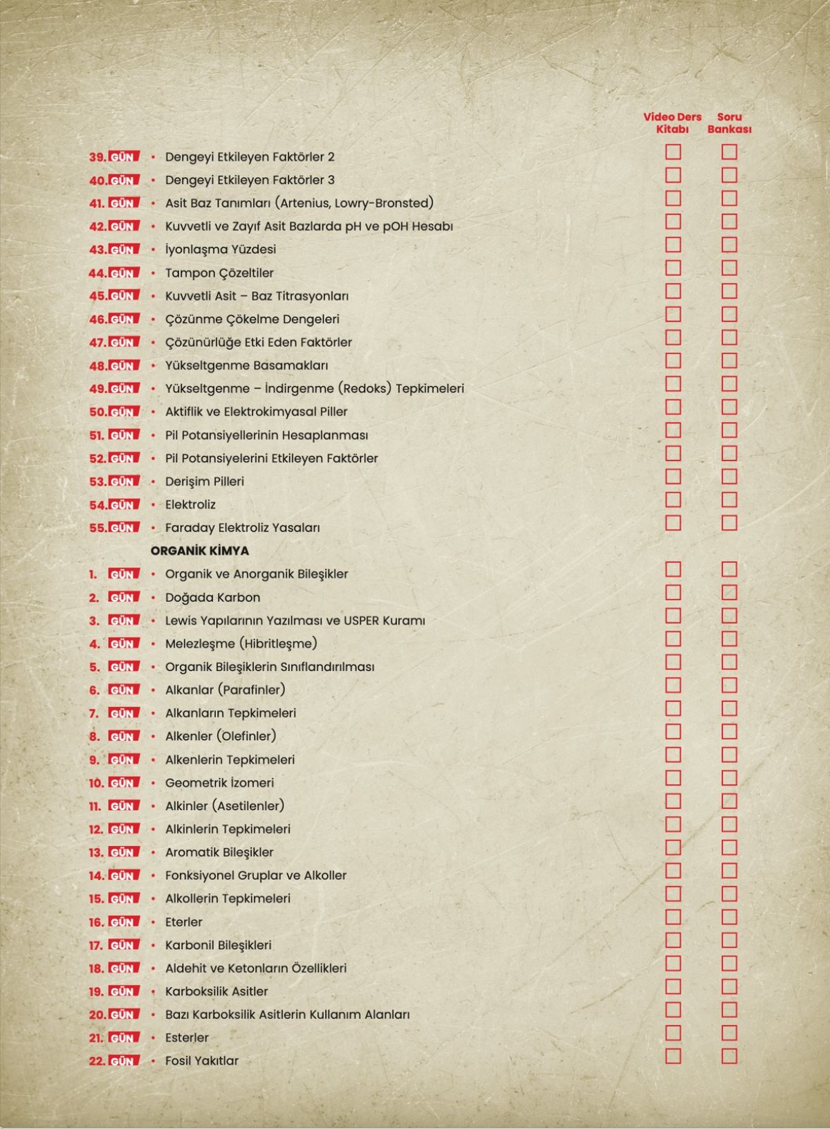 Celal Hoca AYT Kimya Video Ders Kitabı KR Akademi Yayınları