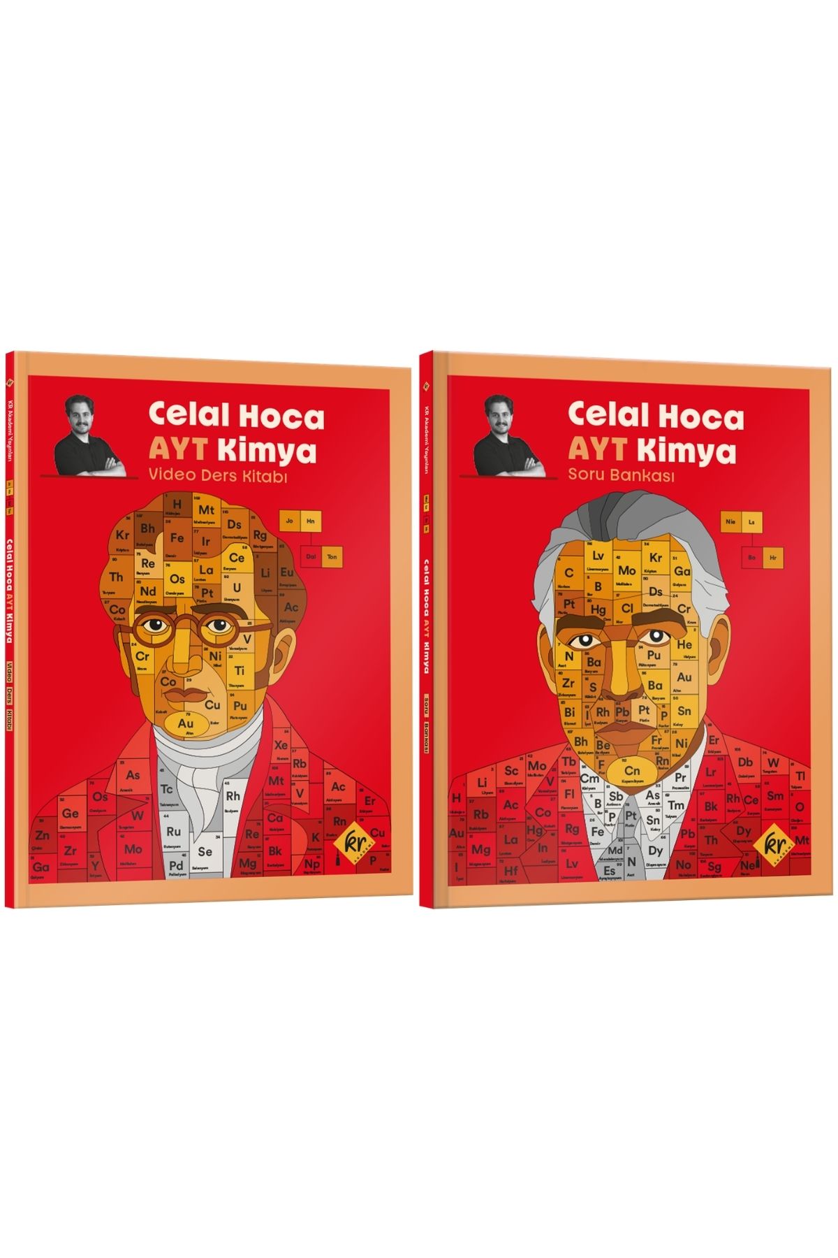 Celal Hoca AYT Kimya Video Ders Kitabı ve Soru Bankası Seti KR Akademi Yayınları