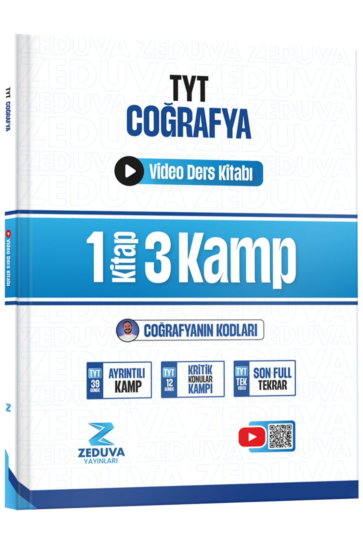 Coğrafyanın Kodları TYT Coğrafya 1 Kitap 3 Kamp Video Ders Kitabı ve Dünya Haritaları Çalışma Defteri Soru Bankası Seti