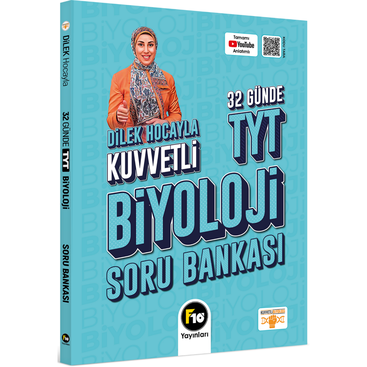 Dilek Hocayla 32 Günde TYT Biyoloji Video Ders Kitabı & Soru Bankası Seti