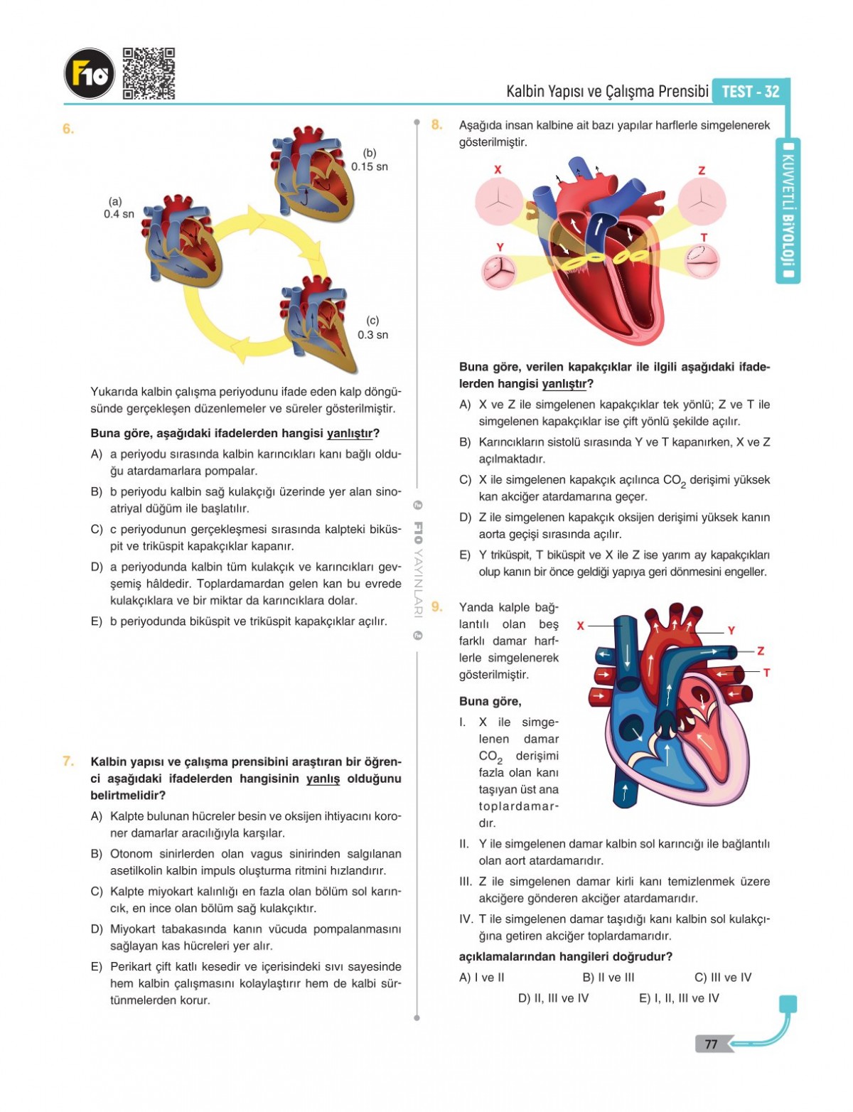 Dilek Hocayla 50 Günde AYT Biyoloji Soru Bankası F10 Yayınları Dilek Hocayla 50 Günde AYT Biyoloji Soru Bankası F10 Yayınları